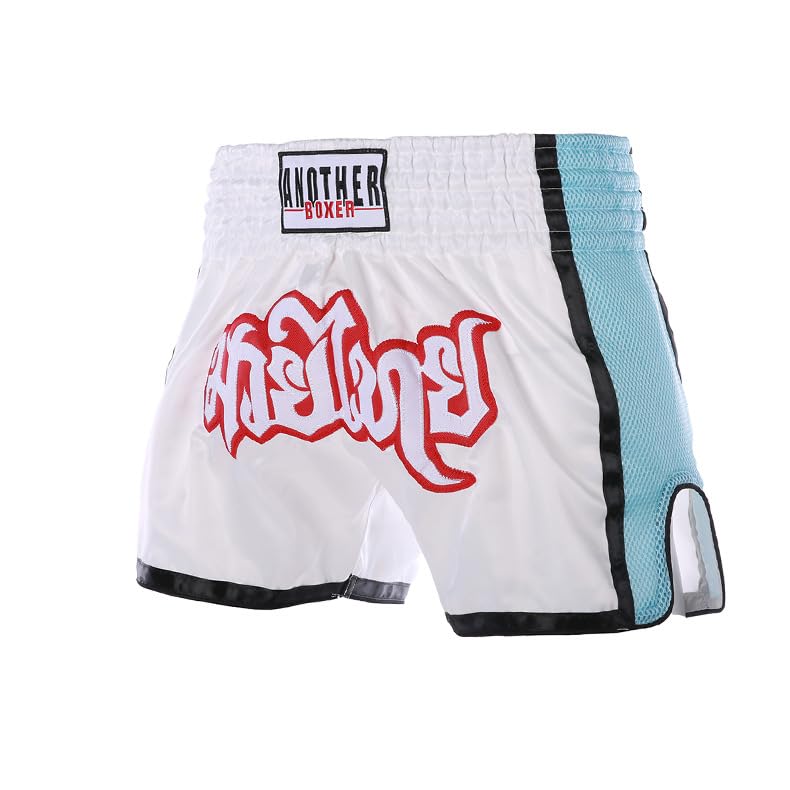 OYSTERBOY Premium Muay Thai Shorts for Men & Women - Breathable Kickboxing MMA BJJ Shorts for Boxing, Martial Arts Training, Fitness Workouts - Ideal for Gym, Competition & Muay Thai Practice