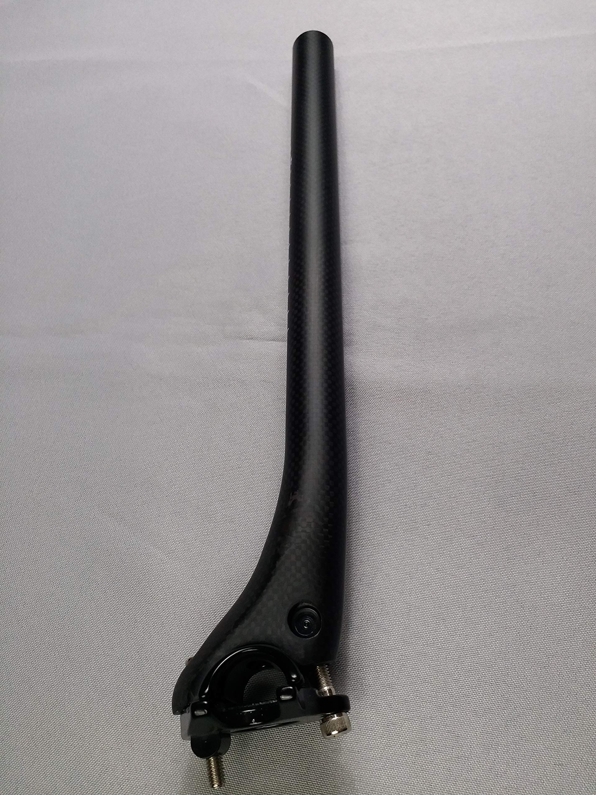 Lightweight Full Carbon Fiber Bike Seatpost for Road & Mountain Bicycles - Durable Cycling Seat Post for Commuting, Racing & Outdoor Adventures