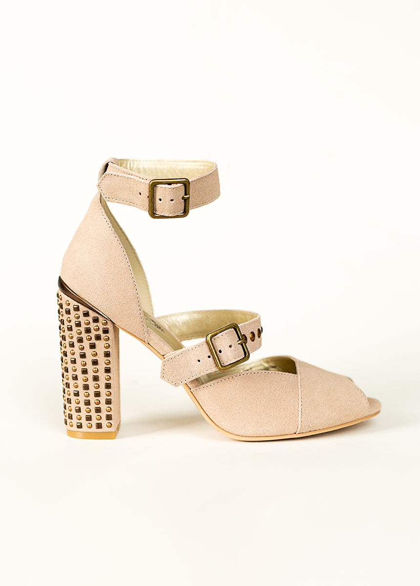 Aquaria Nude Pink High Heels for Women - Comfortable Stiletto Pumps for Party, Wedding & Evening Wear - Elegant Dress Shoes with Cushioned Insole