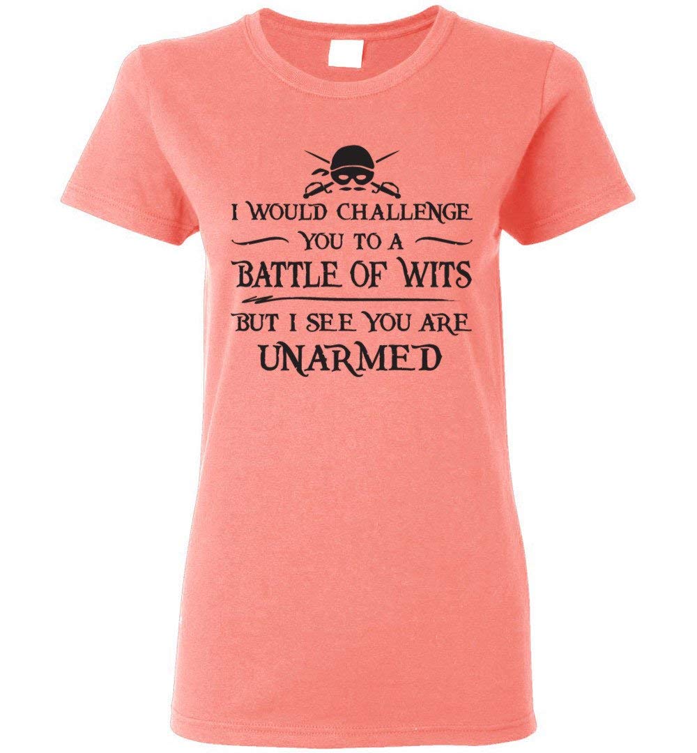 Princess Bride Ladies Tee - Battle of Wits Shirt for Women
