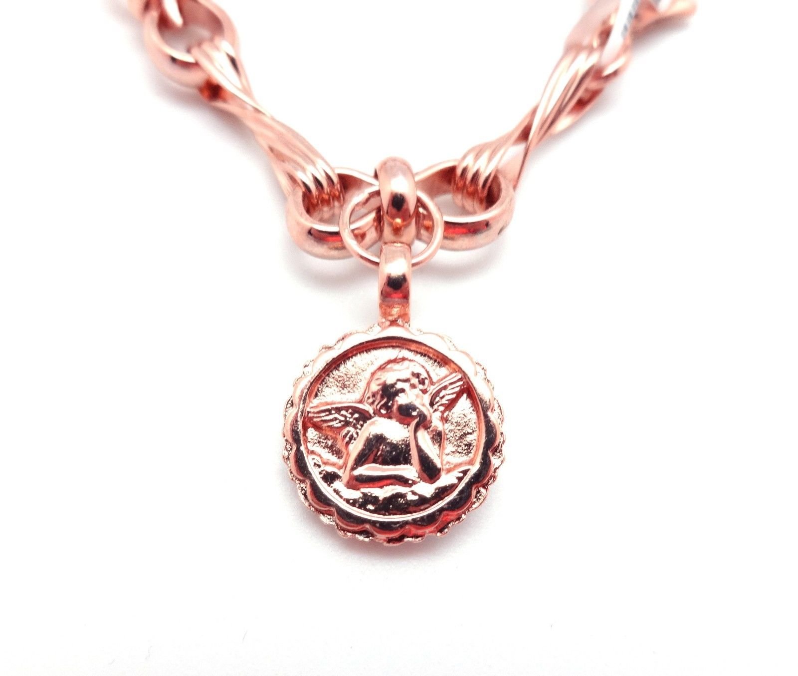 Mariana Tigris Rose Gold Guardian Angel Bracelet with Dark Purple & Green Crystals - Elegant Jewelry for Women, Gift for Her, Spiritual Protection, Everyday Wear & Special Occasions