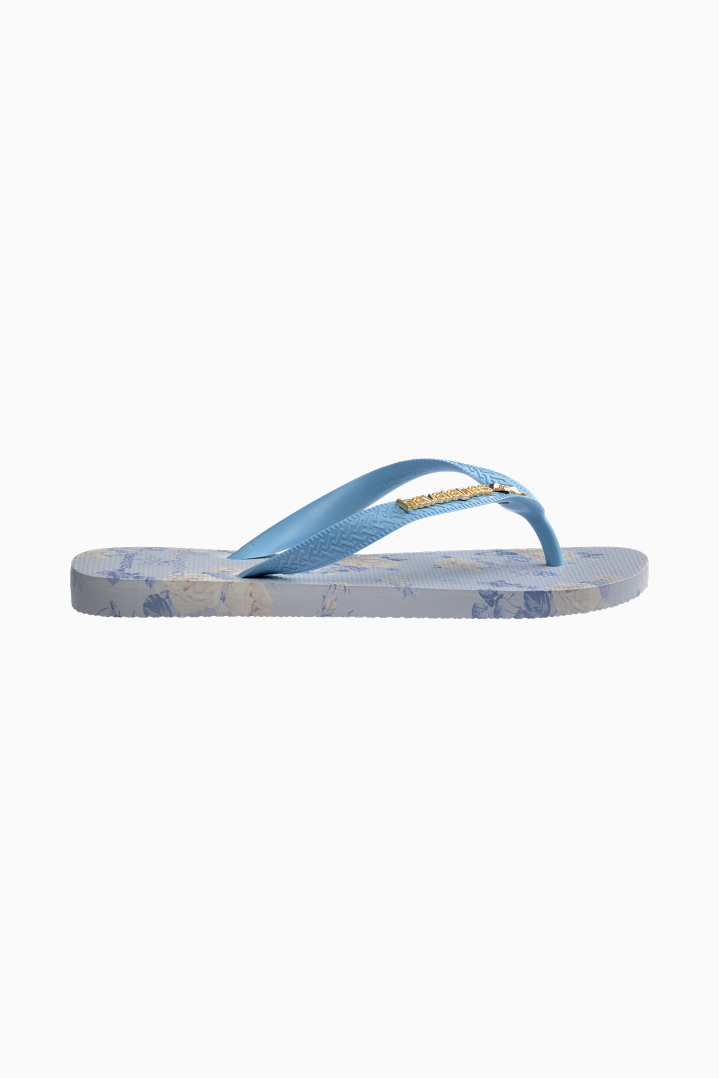 LoveShackFancy x Havaianas Women's Whisper Blue Top Flip Flops - Comfortable Summer Sandals for Beach, Pool & Vacation Wear