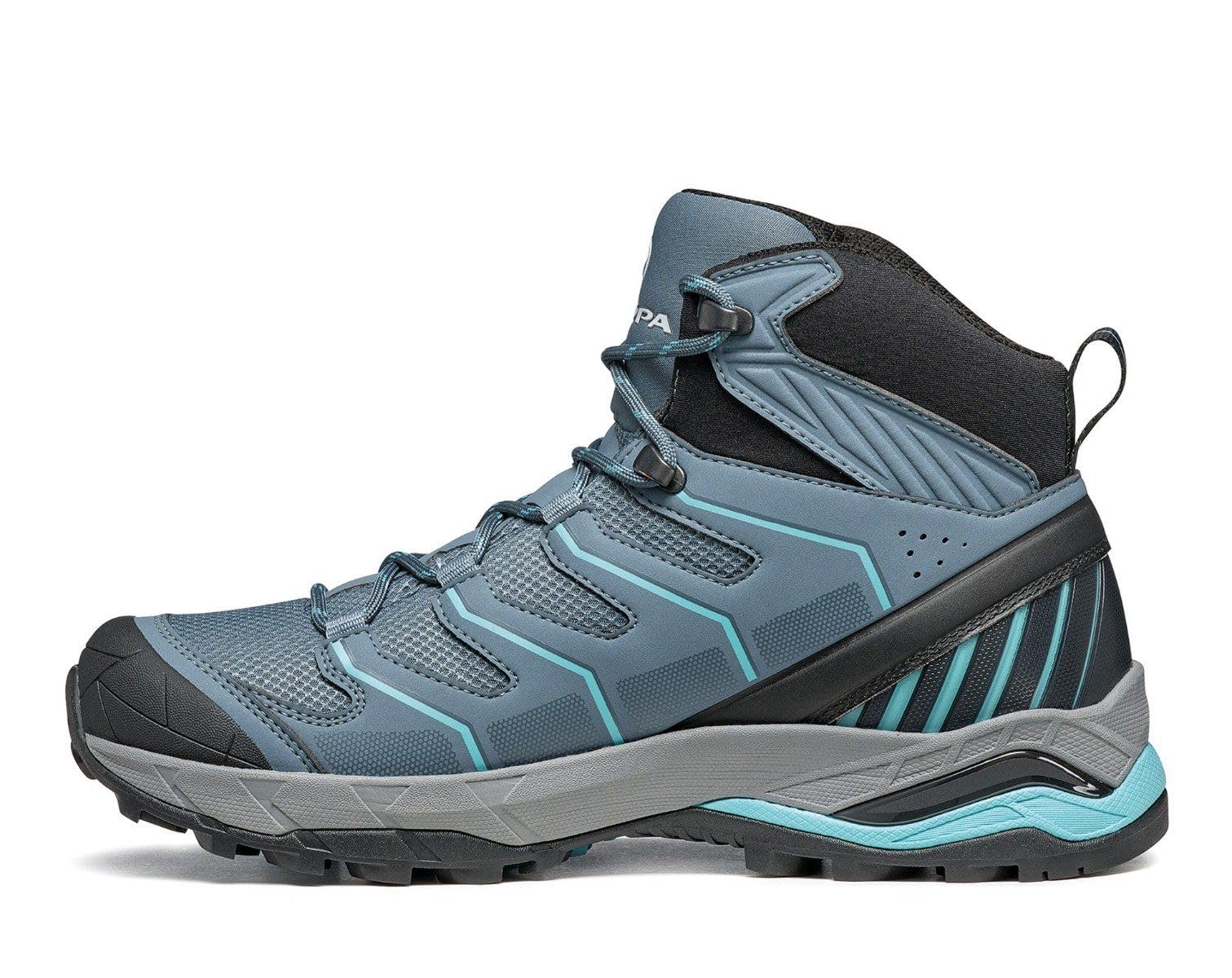 SCARPA Women's Maverick Mid GTX Waterproof Hiking Boots - Lightweight Gore-Tex Backpacking Shoes for Women - Perfect for Trail Hiking, Outdoor Adventures & Mountain Climbing