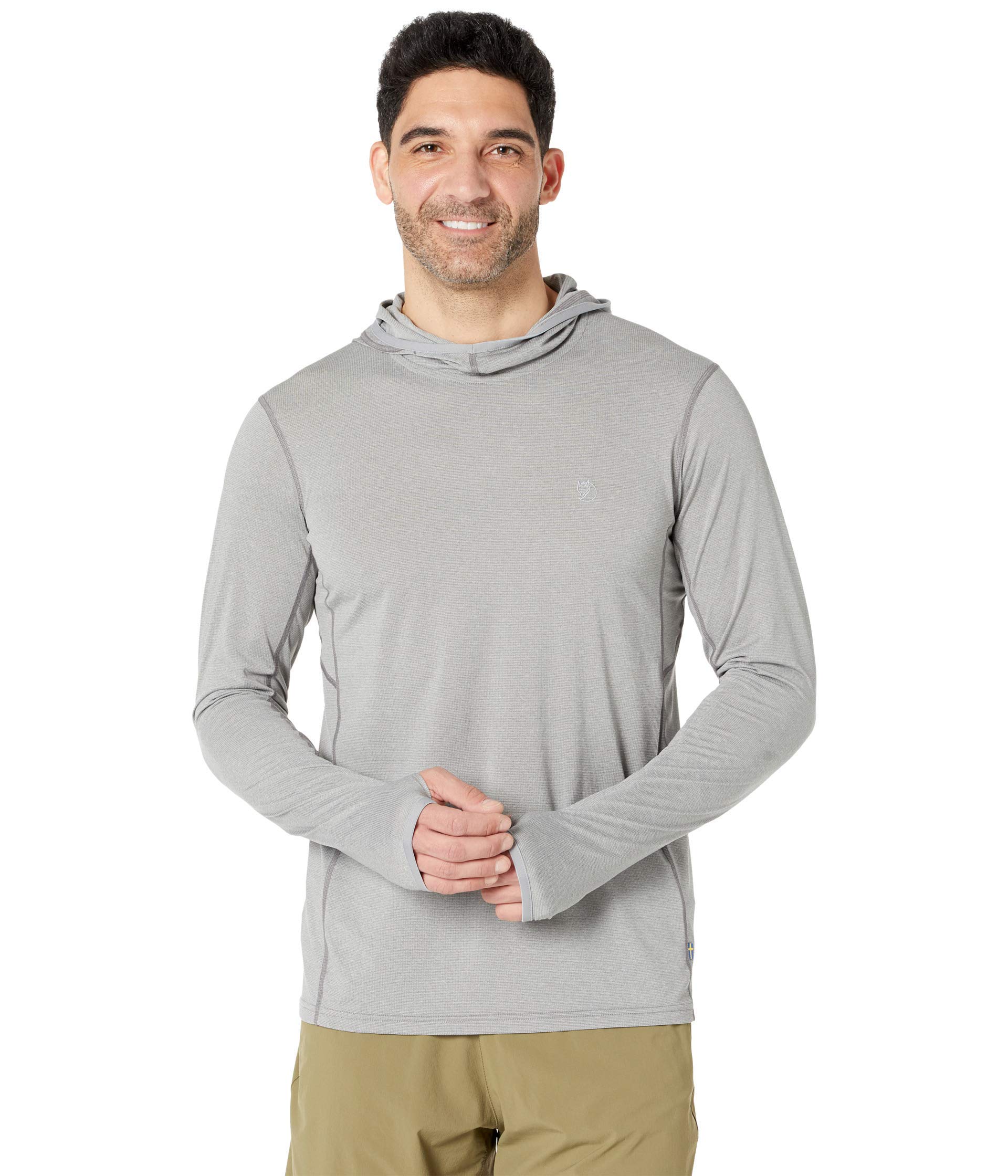 Fjallraven Abisko Sun Hoodie for Men - UPF 50+ UV Protection, Lightweight & Breathable Hiking Shirt - Perfect for Outdoor Adventures, Camping & Travel