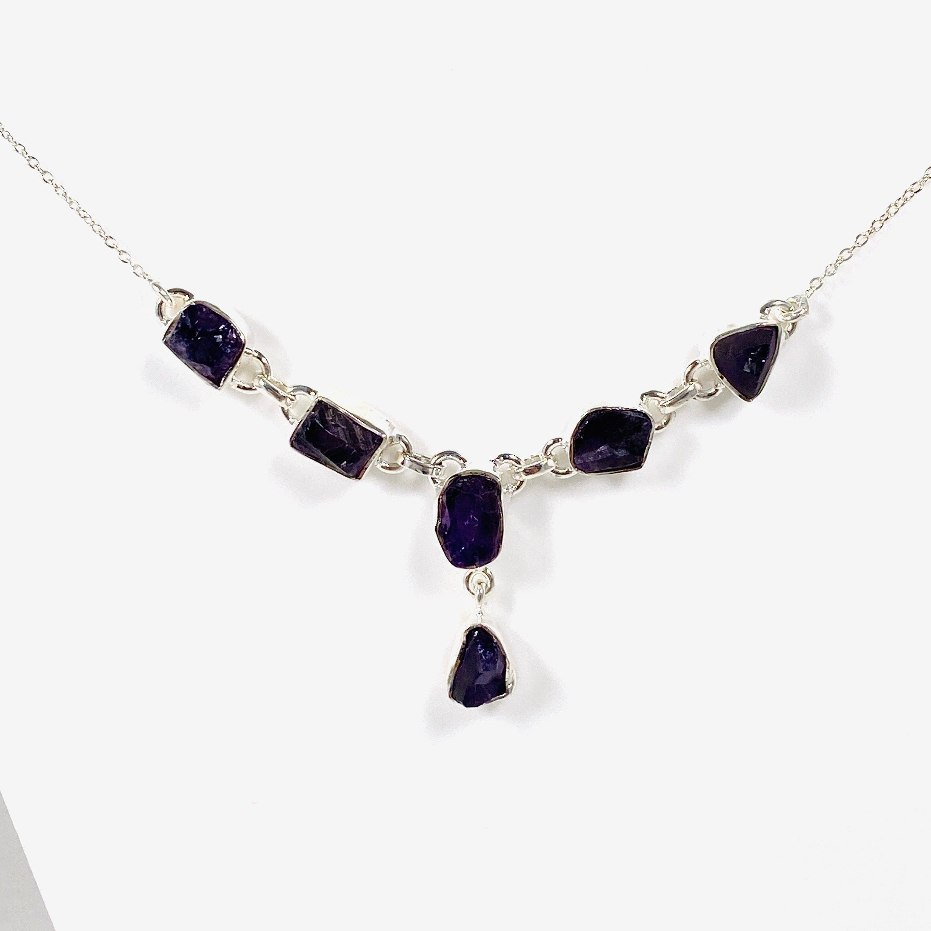 Raw Multi Stone Necklaces N644 - Natural Gemstone Beaded Jewelry for Women | Perfect for Boho Fashion, Layering & Everyday Wear