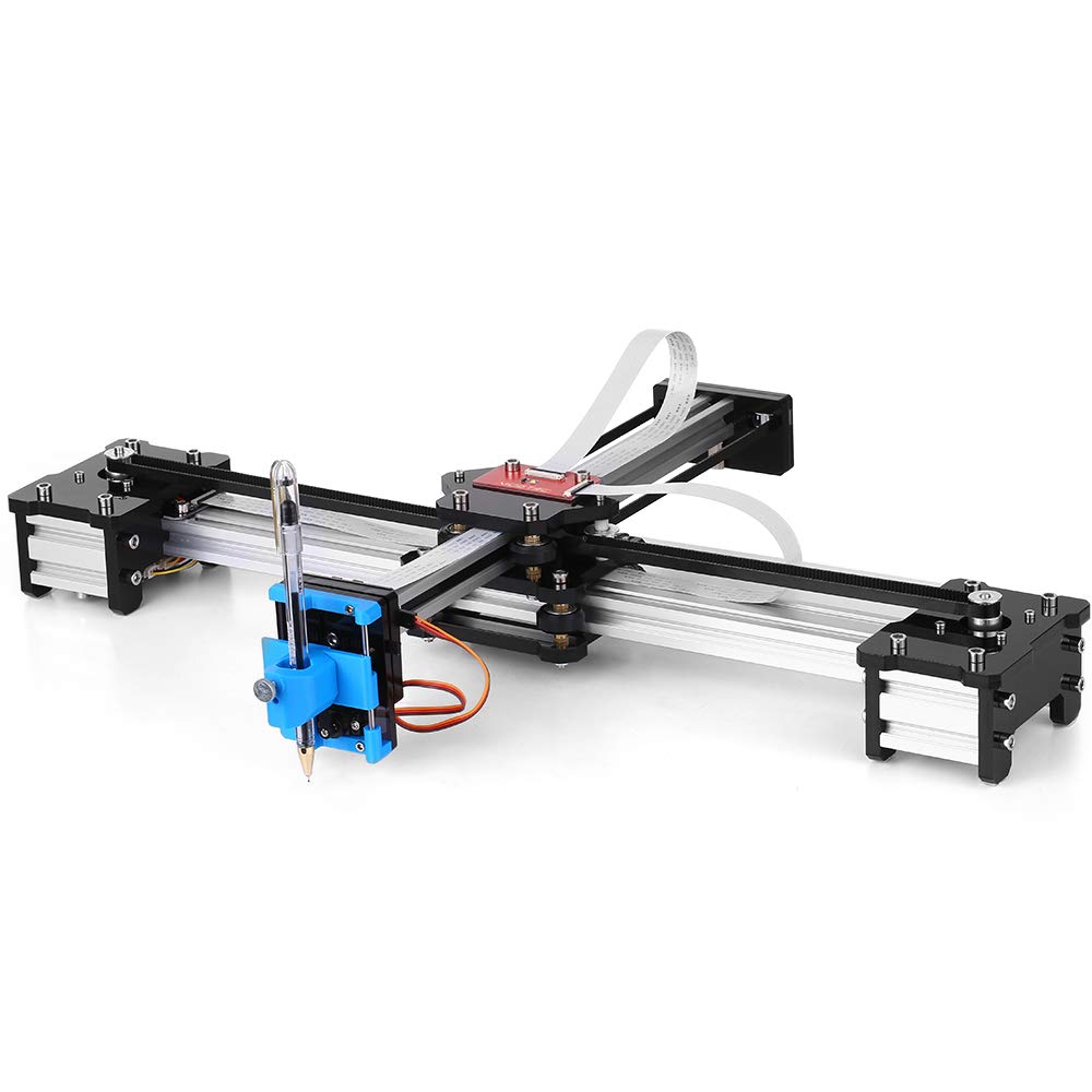 DIY Assembled Plotter Pen Drawing Robot Kit - Desktop Drawing Machine for Painting & Handwriting, 100-240V - Perfect for STEM Education, Art Projects & Creative Gifts