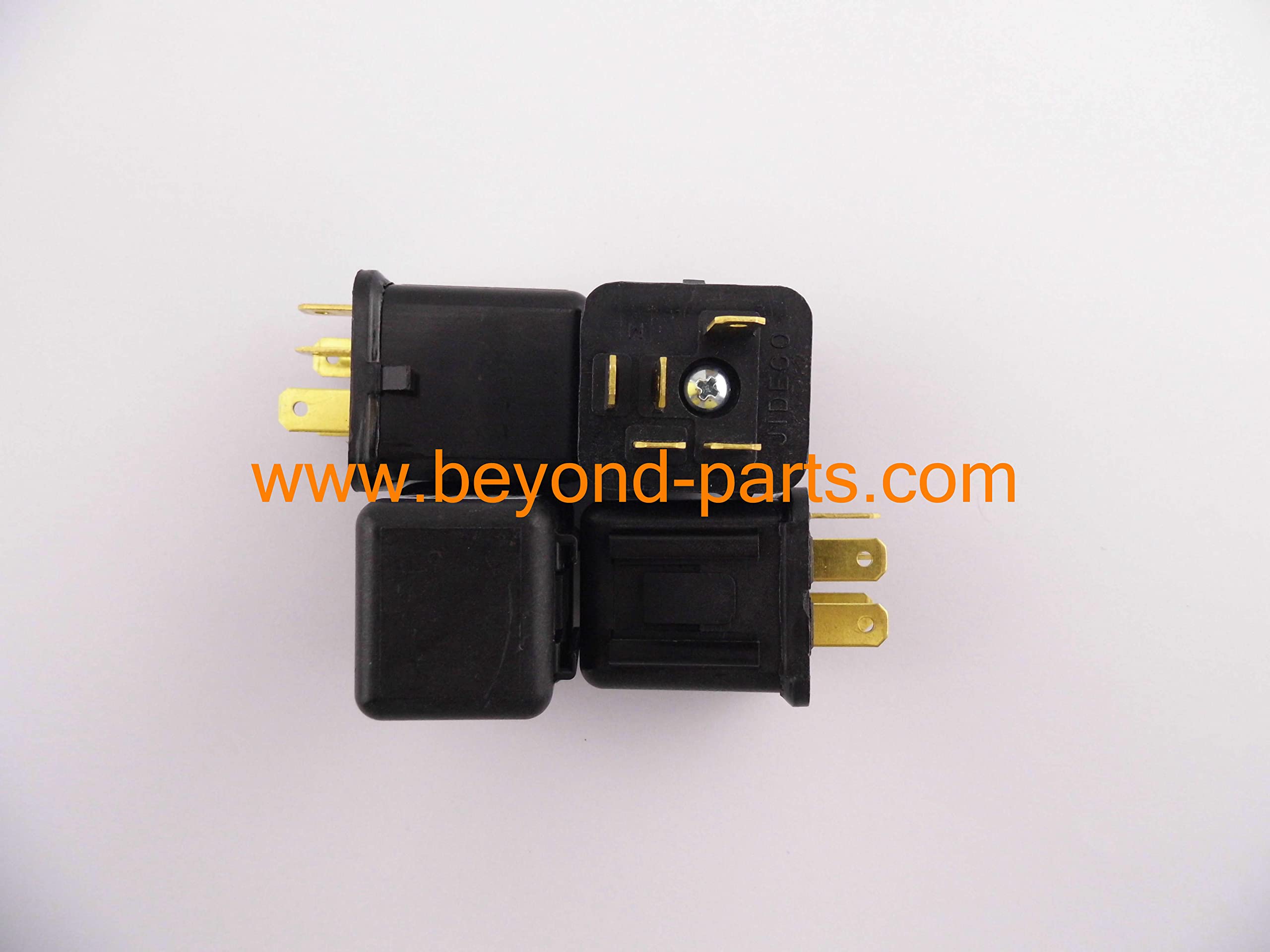 2 Pcs A/C Air Conditioner Relay 569-06-61960 5690661960 for Komatsu PC200-8 Excavator - Heavy Duty Cooling System Replacement Part for Construction Equipment
