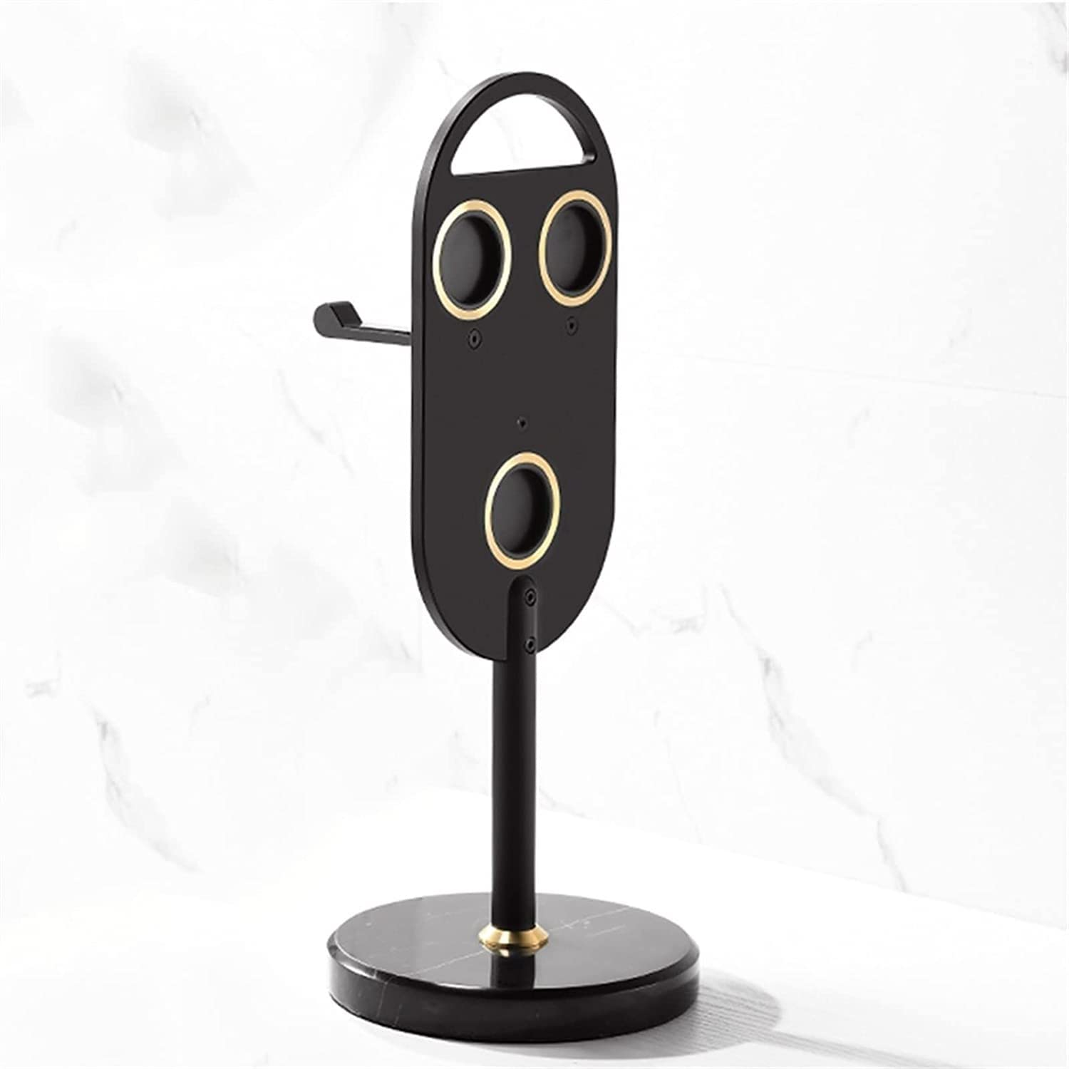 Magnetic Hair Dryer Holder - Metal Wall Mount or Desktop Stand for Hair Styling Tools Organizer | Space-Saving Storage for Bathroom, Salon & Home Essentials | Durable & Stylish Design