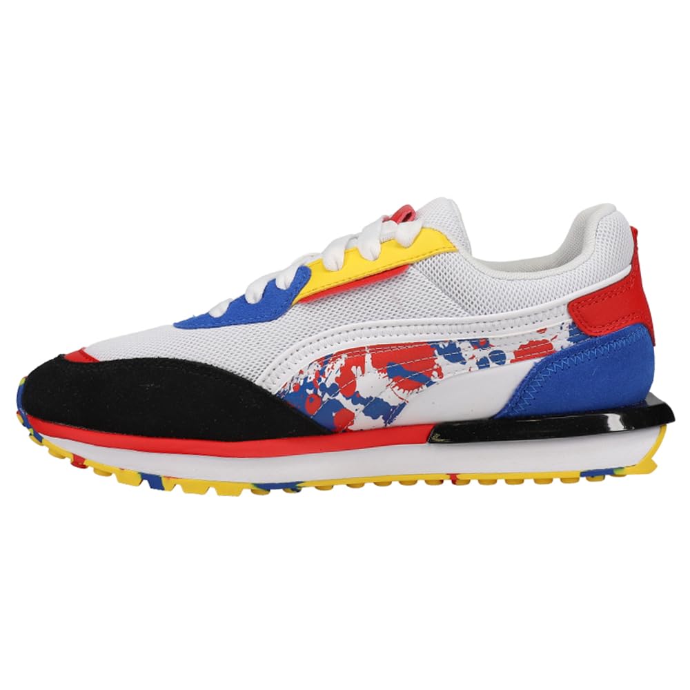 PUMA City Rider Splash Sneakers for Boys - Lightweight Running Shoes for Kids with Cushioned Comfort - Perfect for School, Sports & Everyday Wear