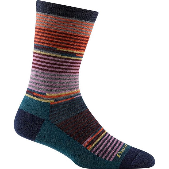 DARN TOUGH Women's Pixie Crew Lightweight Lifestyle Socks - Breathable, Moisture-Wicking & Durable for Hiking, Running & Everyday Comfort