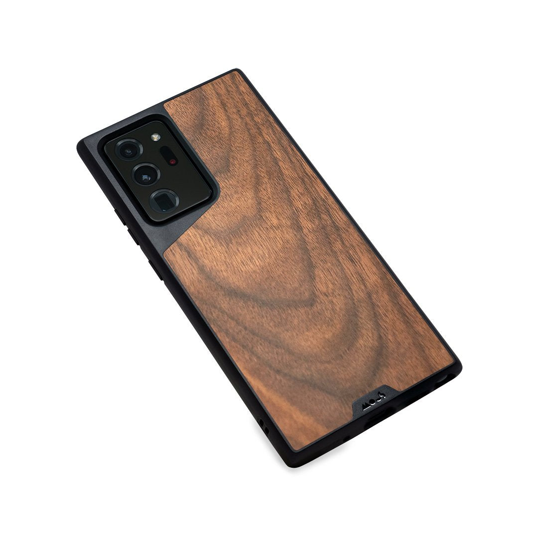 Premium Walnut Wood Phone Case for iPhone 15/14/13/12 Pro Max - Slim Protective Eco-Friendly Cover with Shock Absorption | Perfect for Outdoor Adventures, Business Meetings & Daily Use