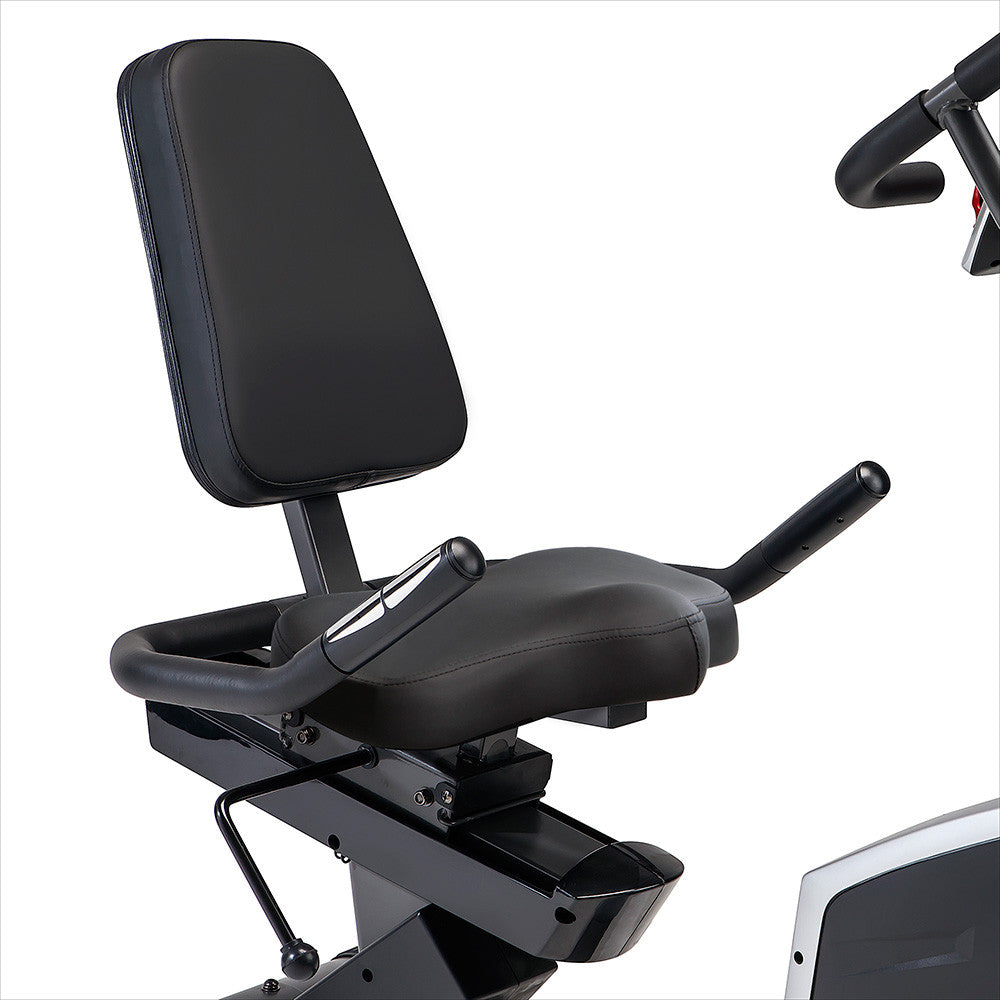 Marcy ME 706 Magnetic Recumbent Exercise Bike for Home Gym - Low Impact Cardio Workout for Seniors & Rehab | Perfect for Small Spaces & Physical Therapy