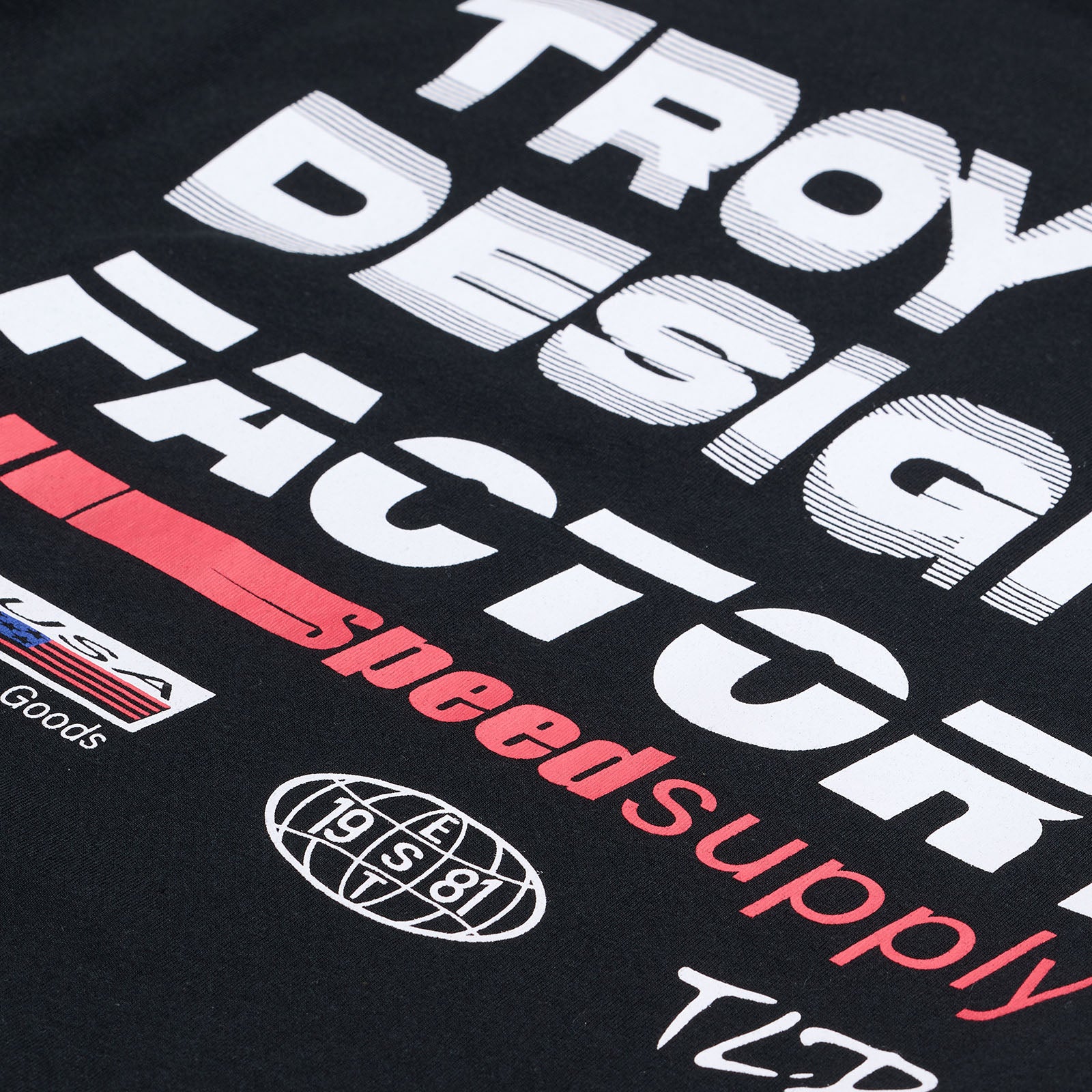 Premium Long Sleeve T-Shirt for Men - Soft Cotton Crewneck Tee - Factory Black - Perfect for Casual Wear, Layering & Everyday Comfort