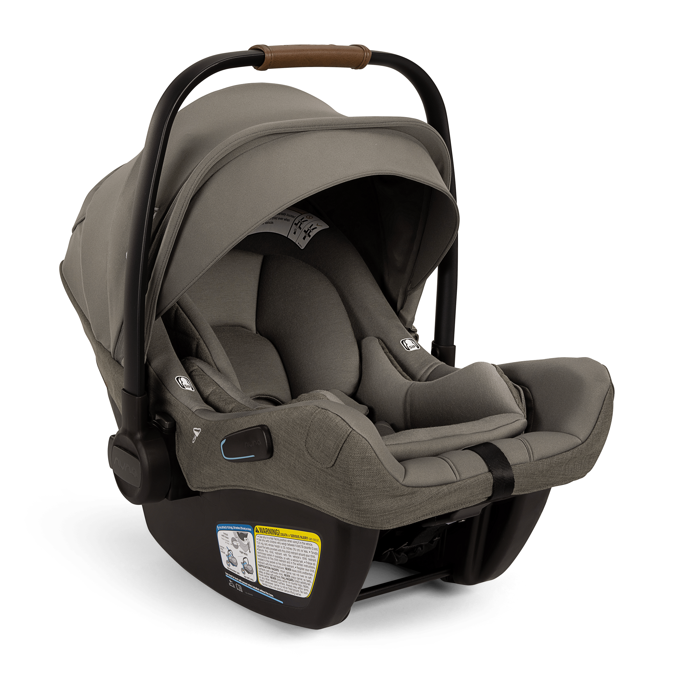 Nuna PIPA Aire RX Infant Car Seat with PIPA RELX Base - Lightweight & Safe Baby Car Seat for Newborns - Perfect for Travel, Daily Commutes & Family Road Trips