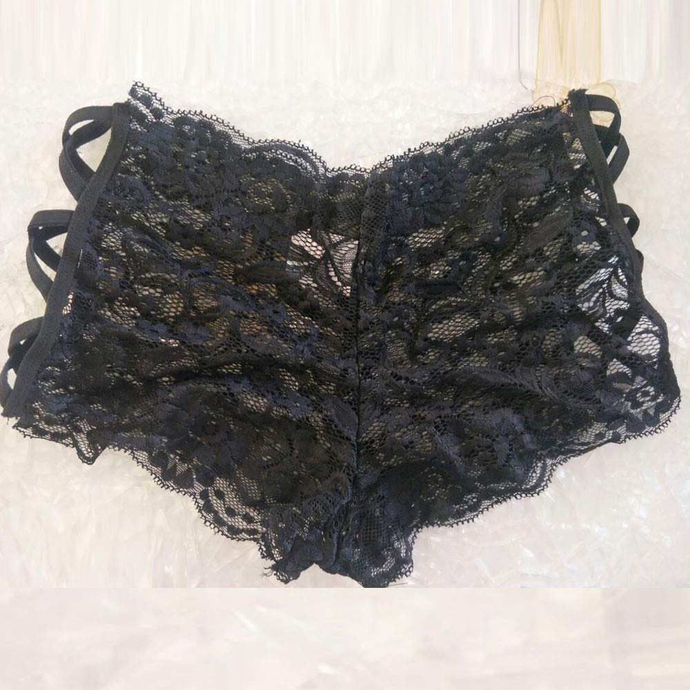 Sexy Lace Women's Briefs - Plus Size Hollow Out Panties & Lingerie for Valentine's Day, Christmas Gifts - Perfect for Romantic Nights & Special Occasions
