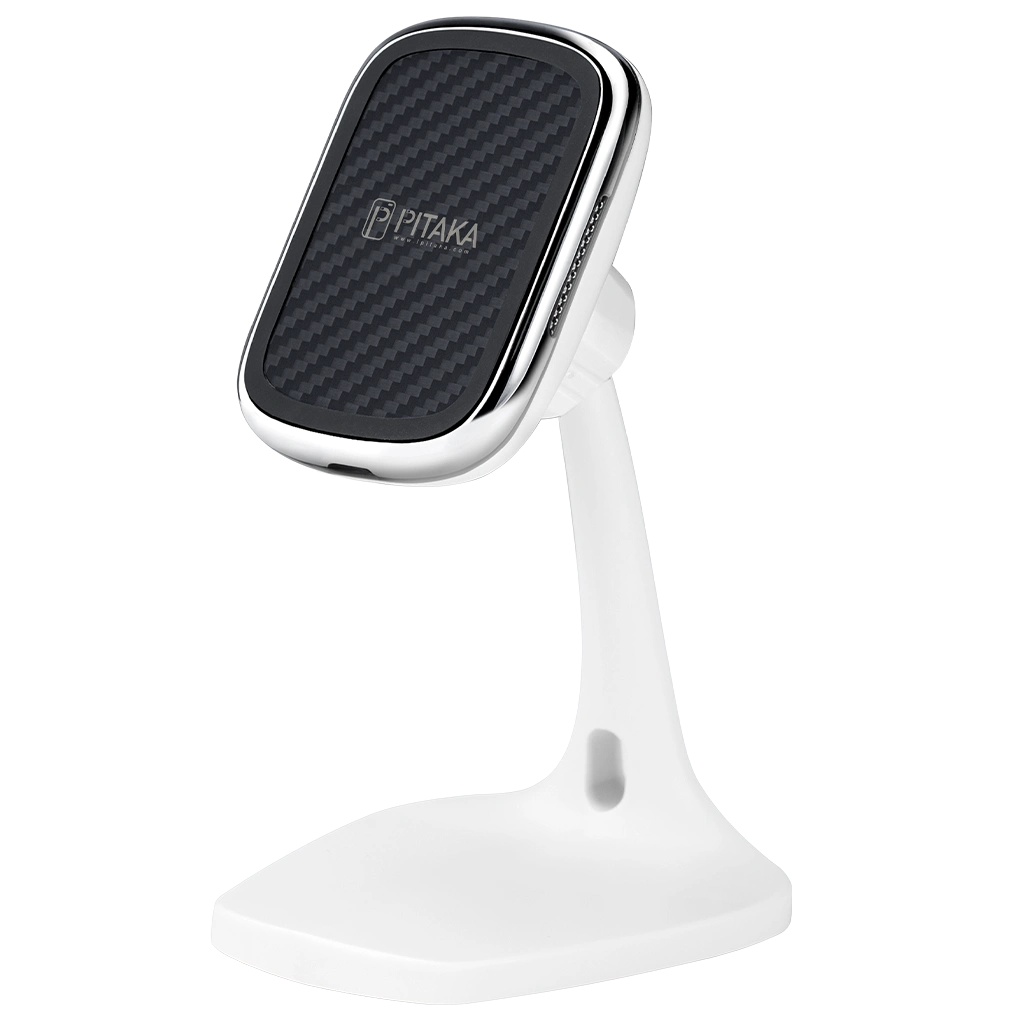 MagEZ Mount Qi Wireless Charger Stand - Fast Charging Desktop Holder for iPhone, Samsung, AirPods | Perfect for Home, Office & Travel Use