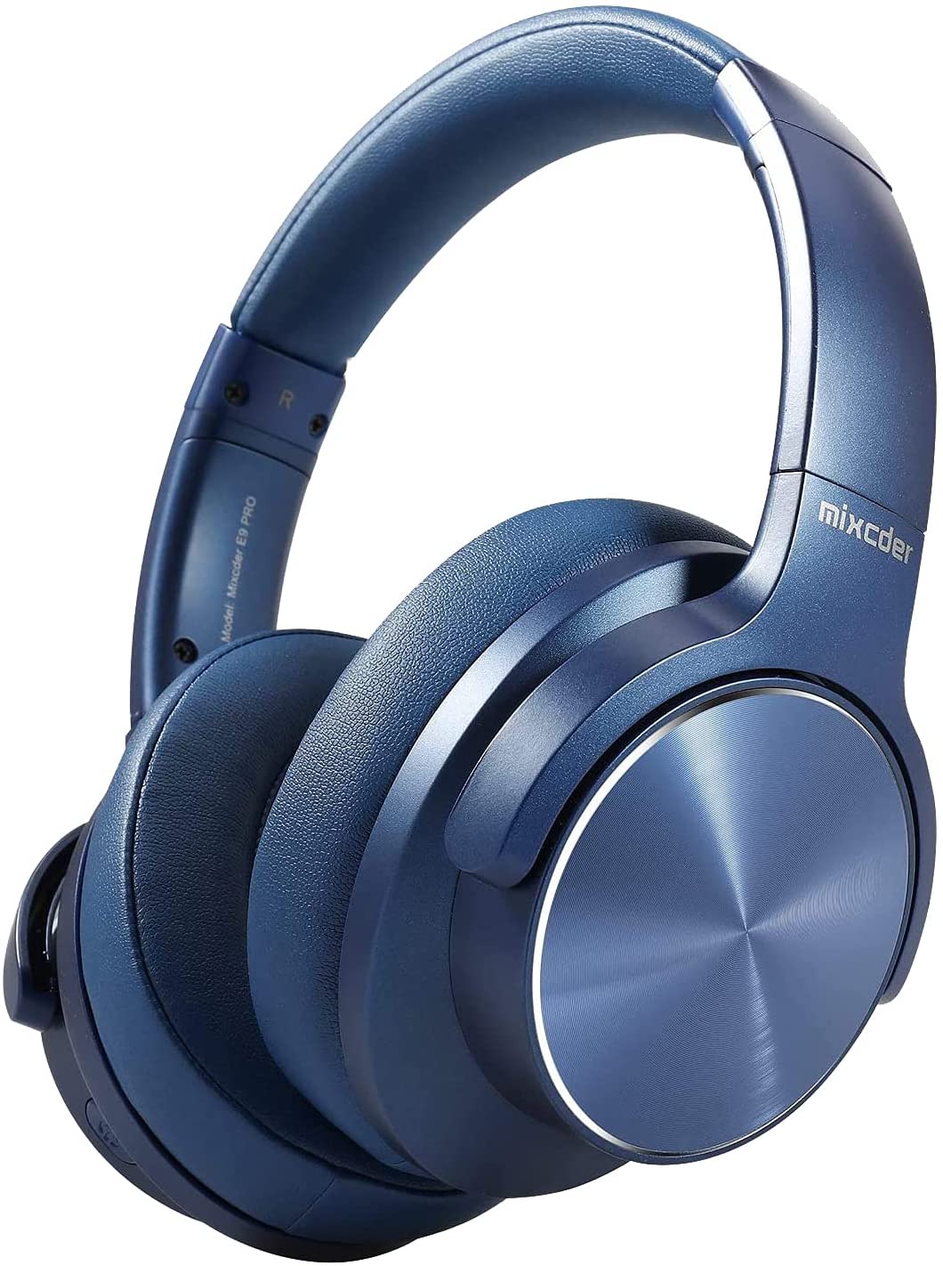 Mixcder E9 PRO Wireless Noise Cancelling Headphones with Bluetooth 5.0, 40H Playtime, Hi-Fi Sound for Travel, Work, and Gaming - Comfortable Over-Ear Design with Built-in Mic