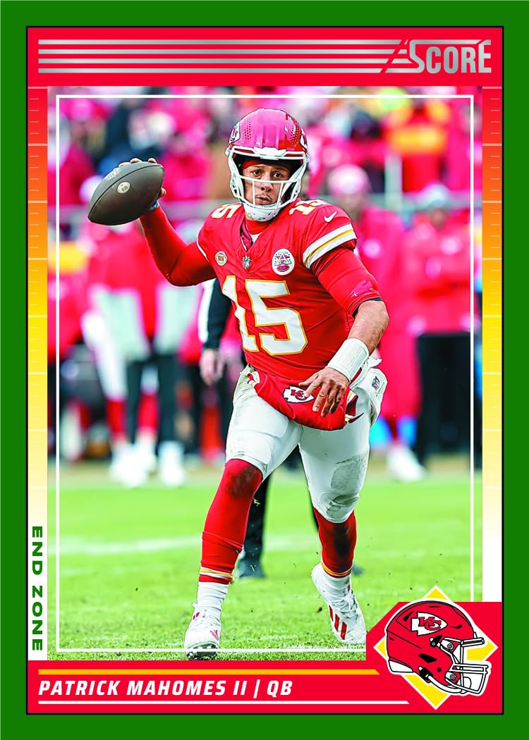 2024 Panini Score Football NFL Trading Card Hobby Box - 4 Autographs Guaranteed | Collectible Sports Cards for Fans & Investors | Perfect for Trading, Collecting & Gifting