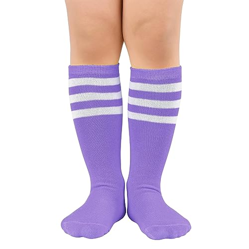 1 Pair Light Purple White