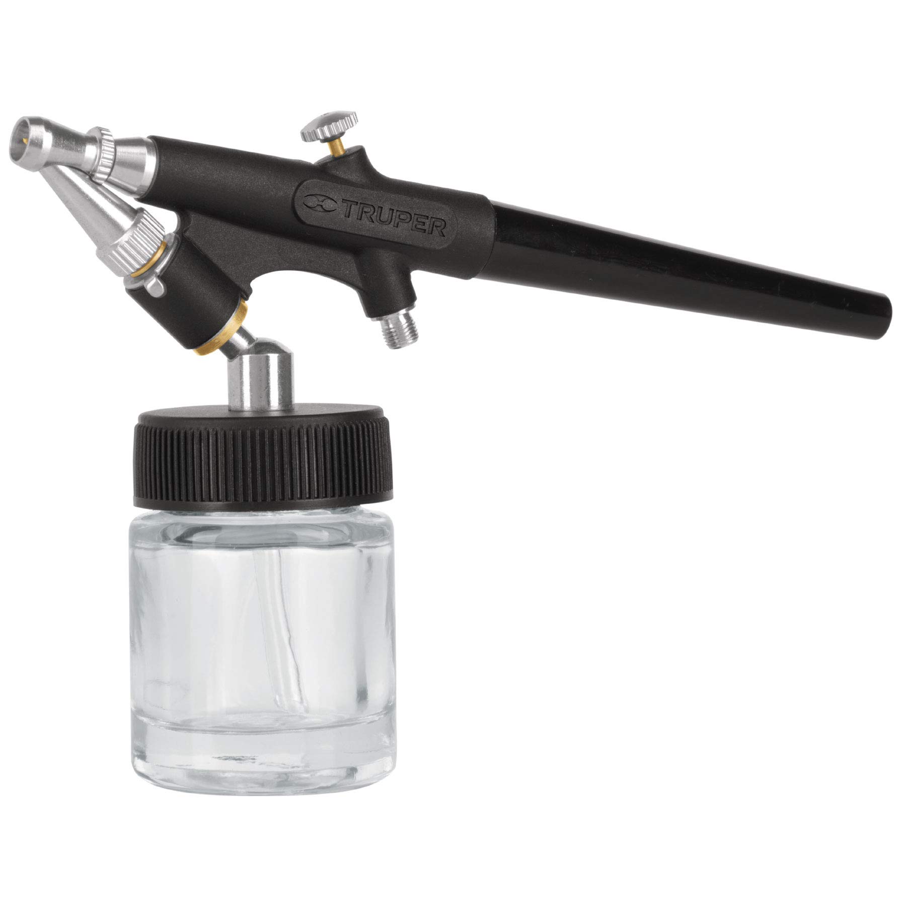 Professional Airbrush Gun Kit - High Precision Suction Feed Airbrush for Art, Crafts, Makeup & Model Painting - Perfect for DIY, Tattoo Practice, Cake Decorating & Automotive Detailing