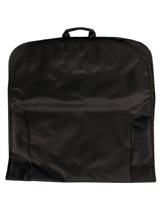 Tosca TCA604 Oakmont Black Garment Bag for Travel - Durable Suit Cover for Business Trips & Weddings