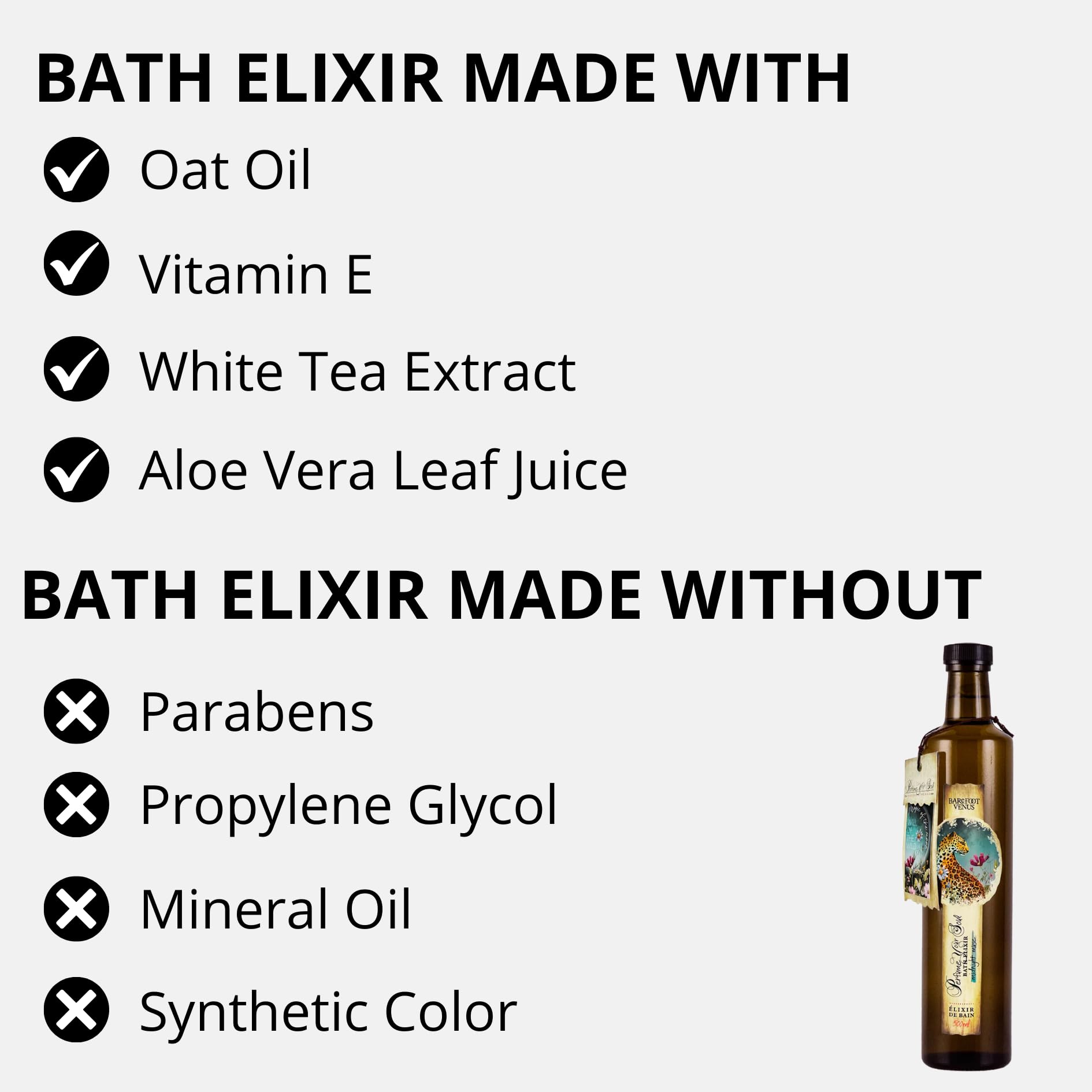 Bath Elixir Bubble Bath - 500ml Midnight Muse Scent | Relaxing Aromatherapy Bath Soak for Stress Relief & Skin Hydration | Perfect for Spa Nights, Self-Care Routines & Gift Giving