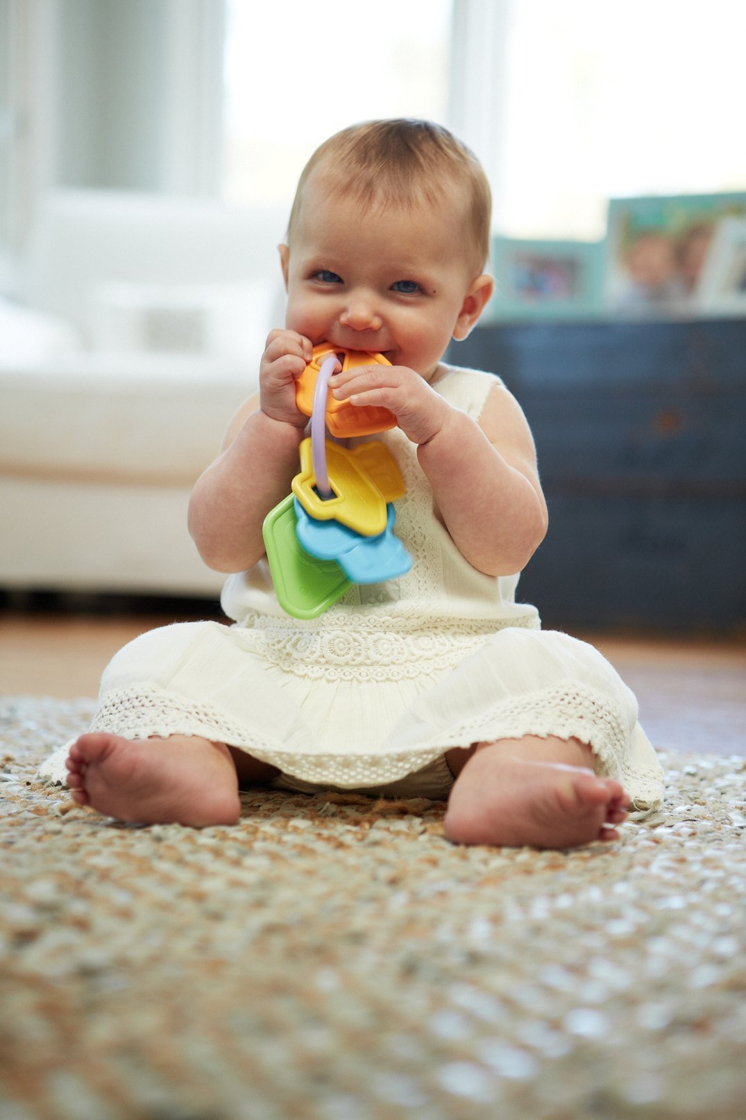 Green Toys First Keys - Eco-Friendly Baby Toy for Early Learning & Motor Skills Development | Perfect for Teething, Sensory Play & Toddler Gift