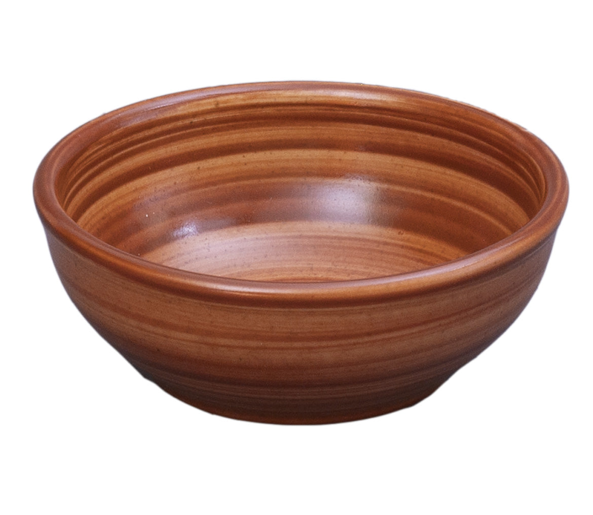 4-Piece Brownstone Ceramic Cereal Bowl Set - Durable & Stylish Breakfast Bowls for Cereal, Soup, Salad - Perfect for Home, Office, or Restaurant Use