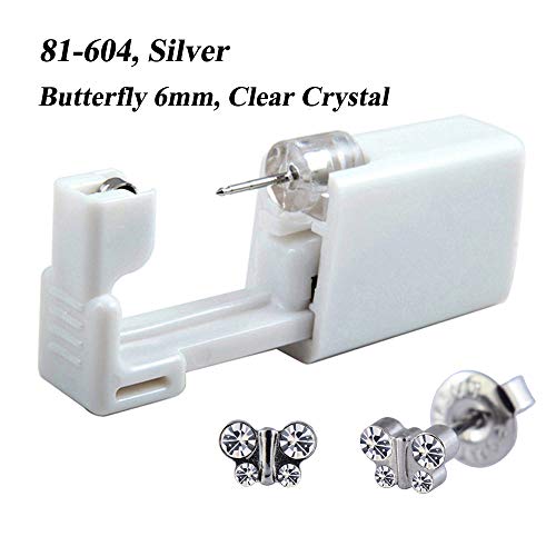 81-604,6mm Clear butterfly