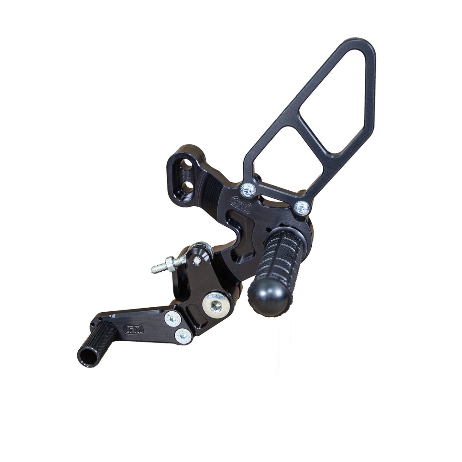 Ducati 1198SP/848 EVO Complete GP Rearset with Factory Quick Shifter - Motorcycle Racing Footpegs for Track & Street Performance