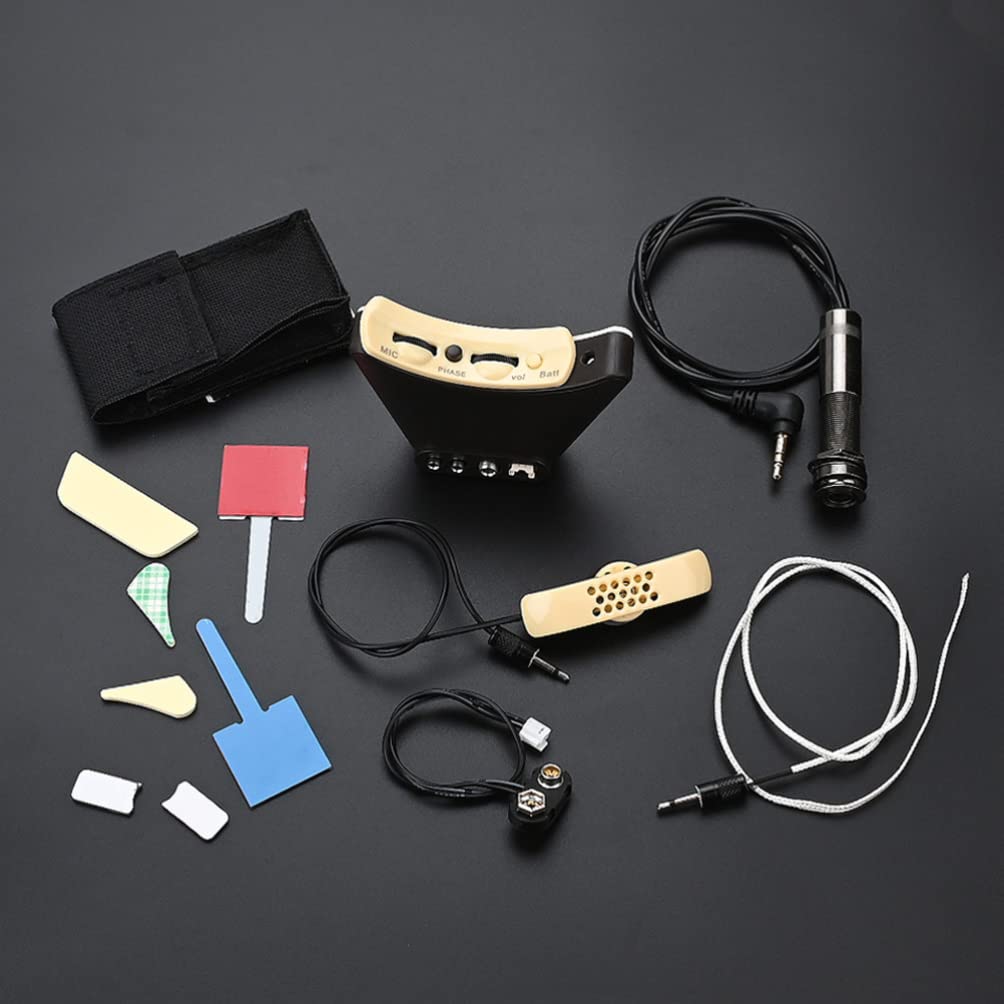 1 Set High-Quality Piezo Guitar Pickups for Folk, Classical & Electric Guitars - Durable Small Modified Pickup Tool for Enhanced Sound - Perfect for Live Performances, Recording & Practice