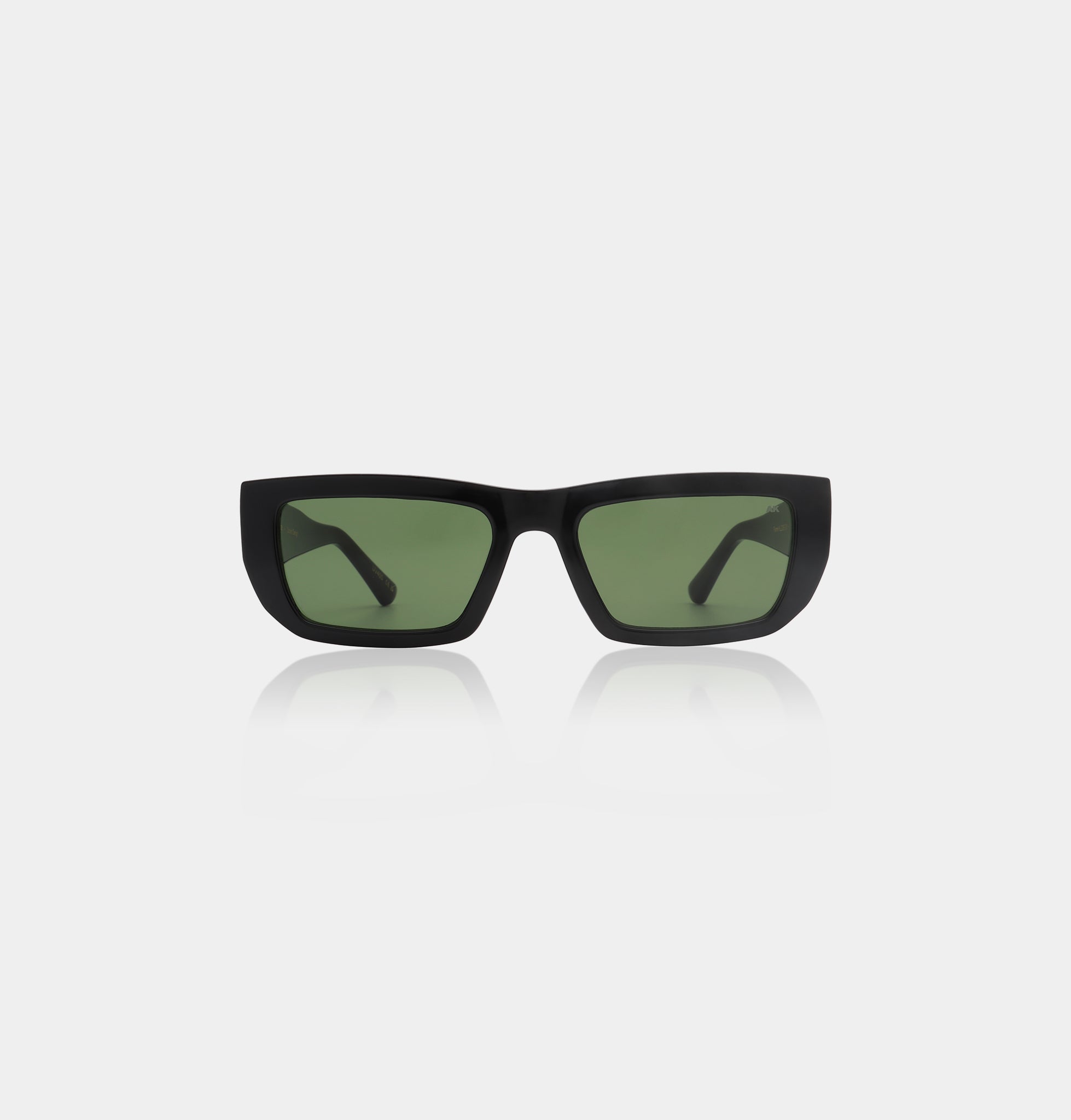 A. Kjaerbede Black Fame Sunglasses - UV Protection, Polarized Lenses for Men & Women - Perfect for Driving, Beach, and Outdoor Activities