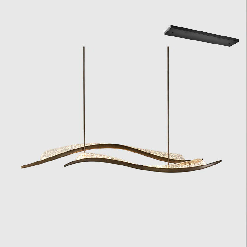 Modern Avena Pendant Light - Sleek Scandinavian Style Hanging Lamp for Kitchen Island, Dining Room & Bedroom Decor | Energy Efficient LED Lighting Fixture