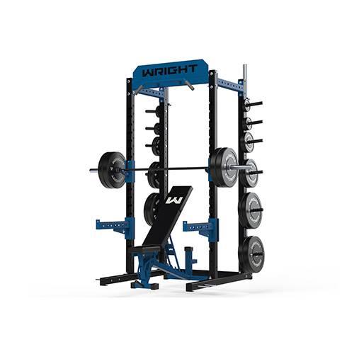 Wright Equipment TD 100 Half Rack - Heavy Duty Power Rack for Home Gym Strength Training | Perfect for Squats, Bench Press & Weightlifting Workouts
