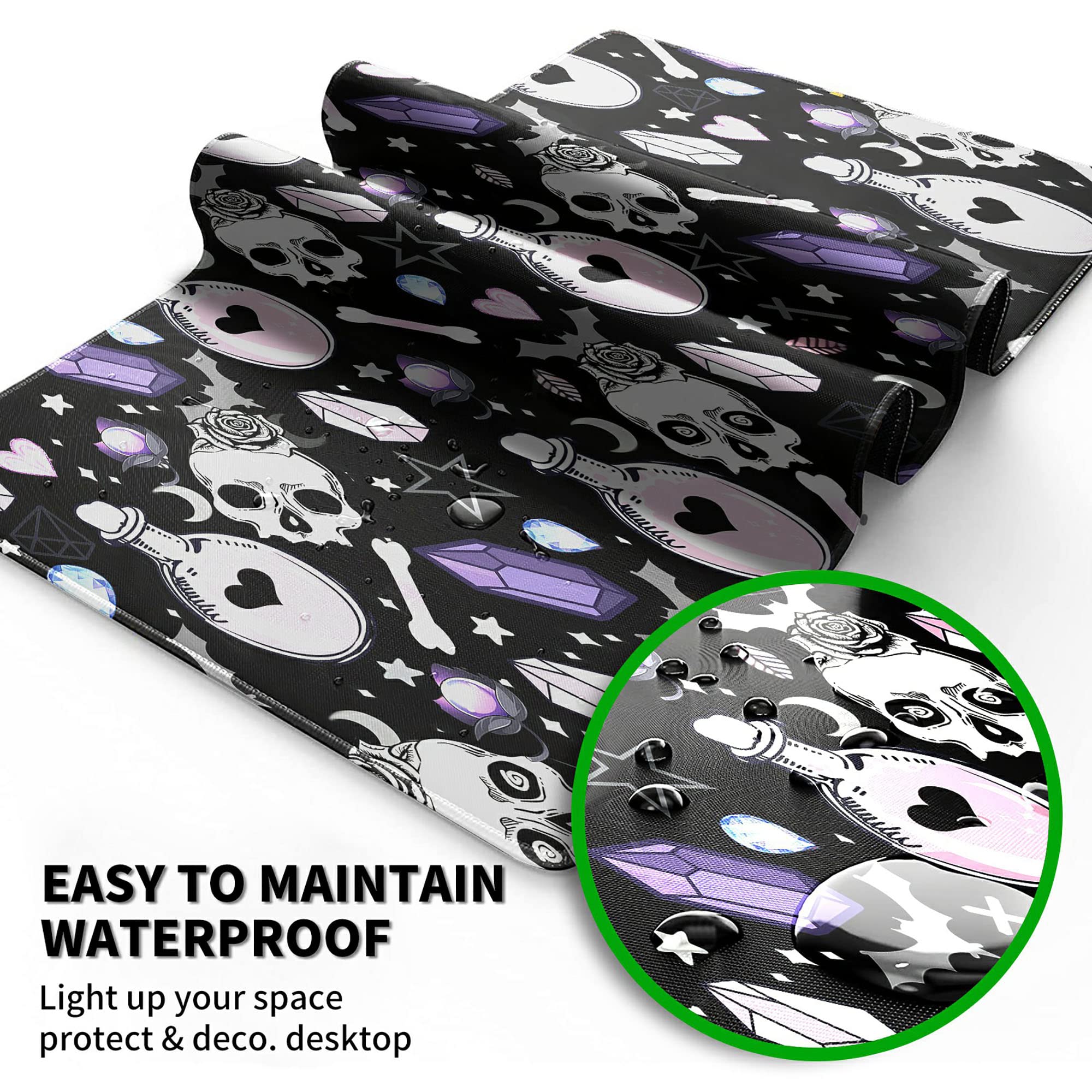 Large XXL Gaming Mouse Pad with Coaster - 31.5