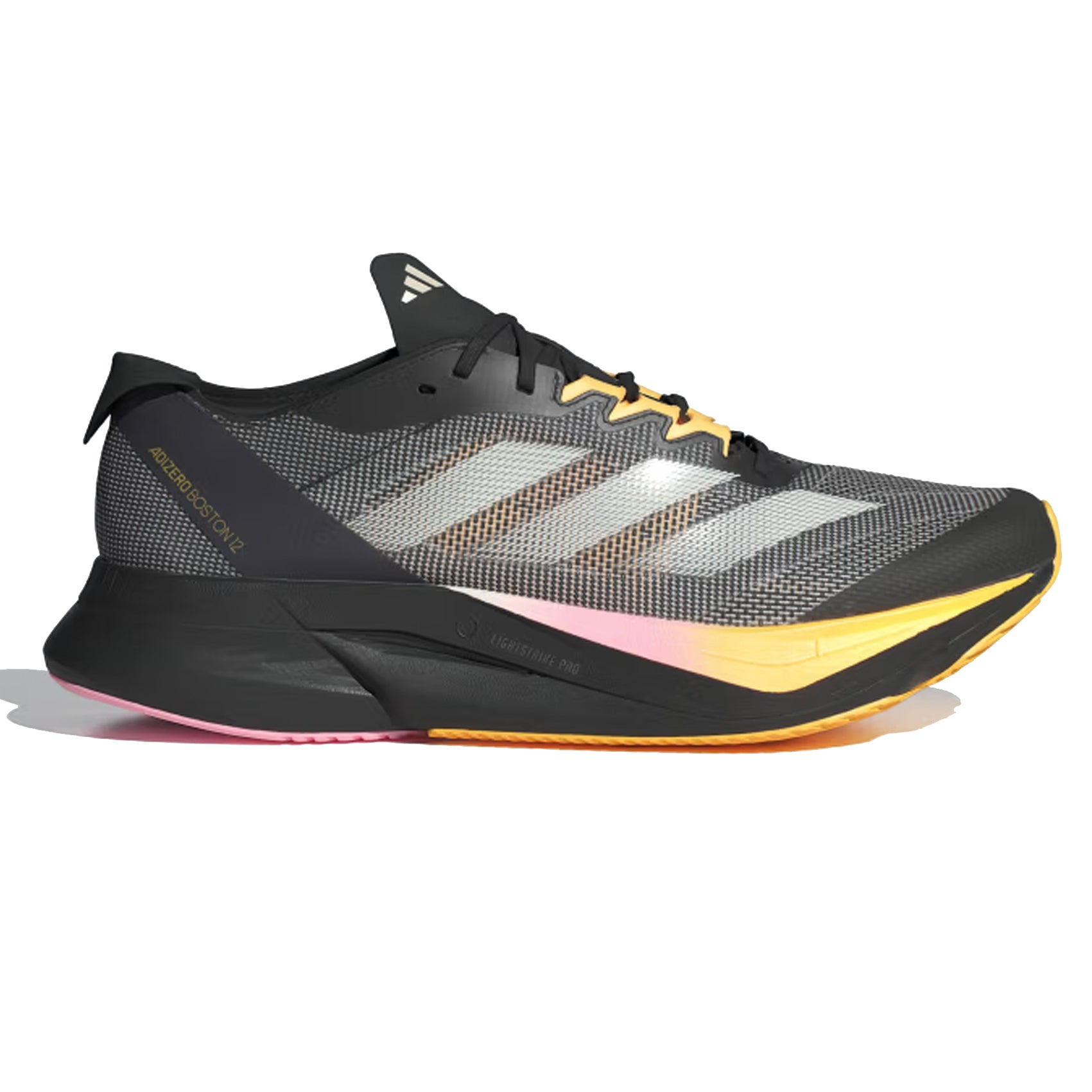 Adidas Adizero Boston 12 Men's Running Shoes - Lightweight Performance Sneakers for Marathon Training & Road Running