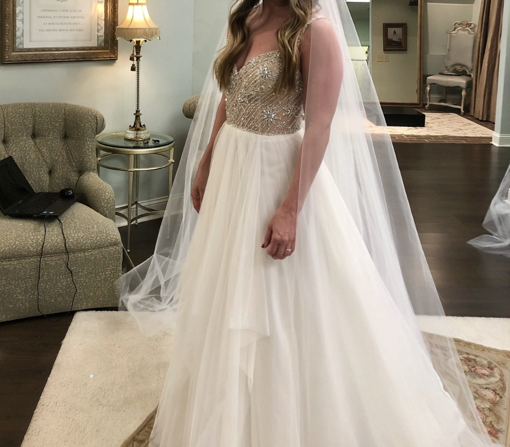 Willowby Nova 50702 Wedding Gown - Elegant Lace Bridal Dress for Beach, Garden & Outdoor Ceremonies