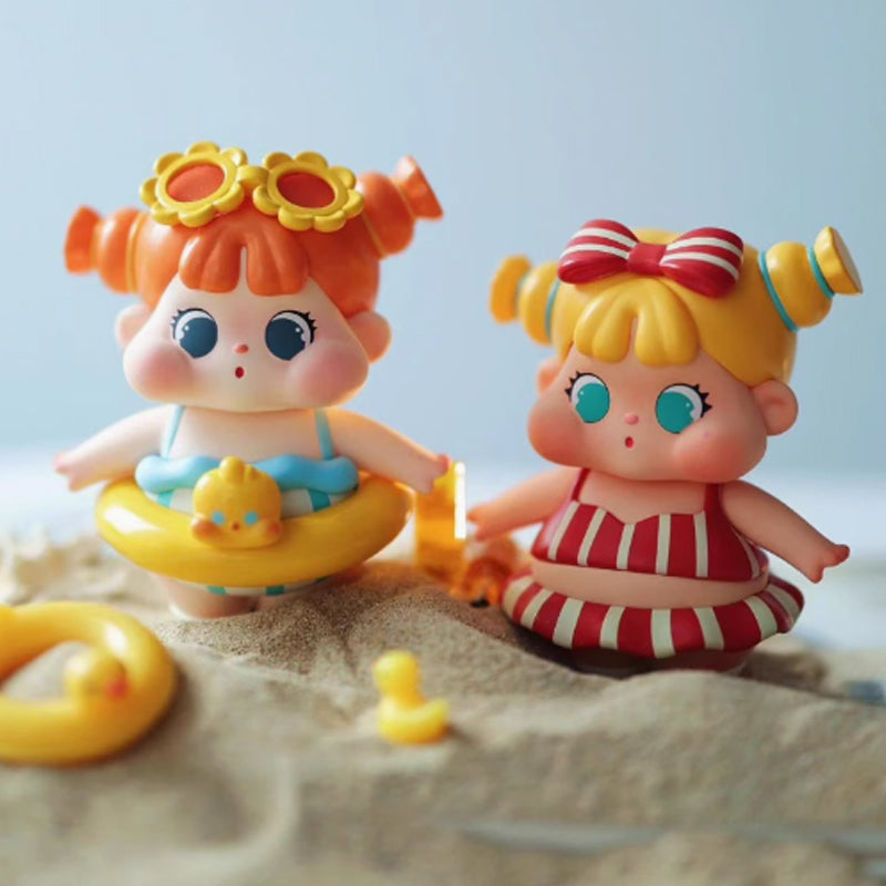 QOQO To Sea With You Series Blind Box - Cute Collectible Mini Figures for Home Decor, Office Display & Gift Giving