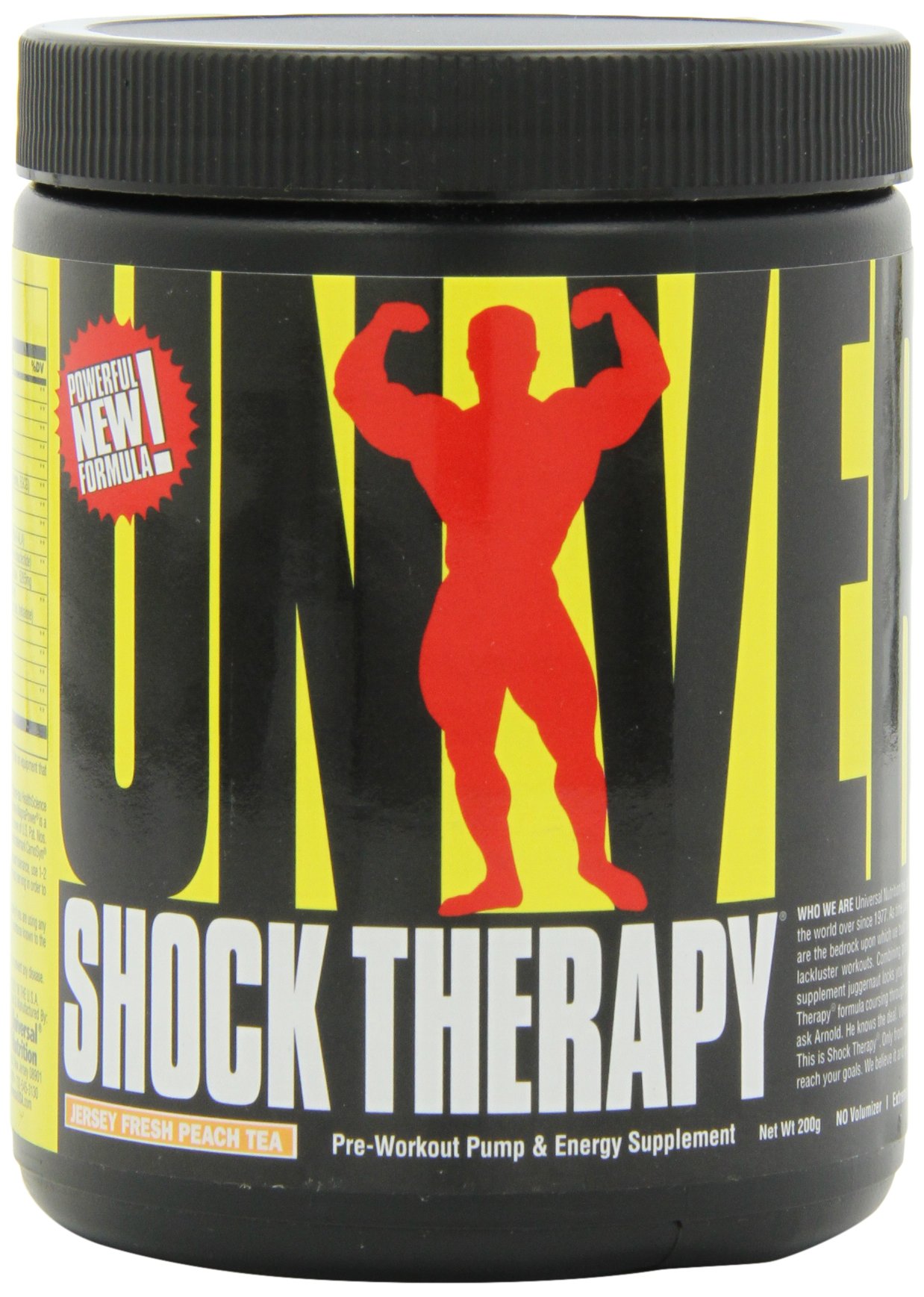 Universal Nutrition Shock Therapy Pre-Workout Supplement - BCAA Complex, Creatine & Electrolytes for Energy & Muscle Pump | Boost Performance for Gym, Weightlifting & CrossFit Training
