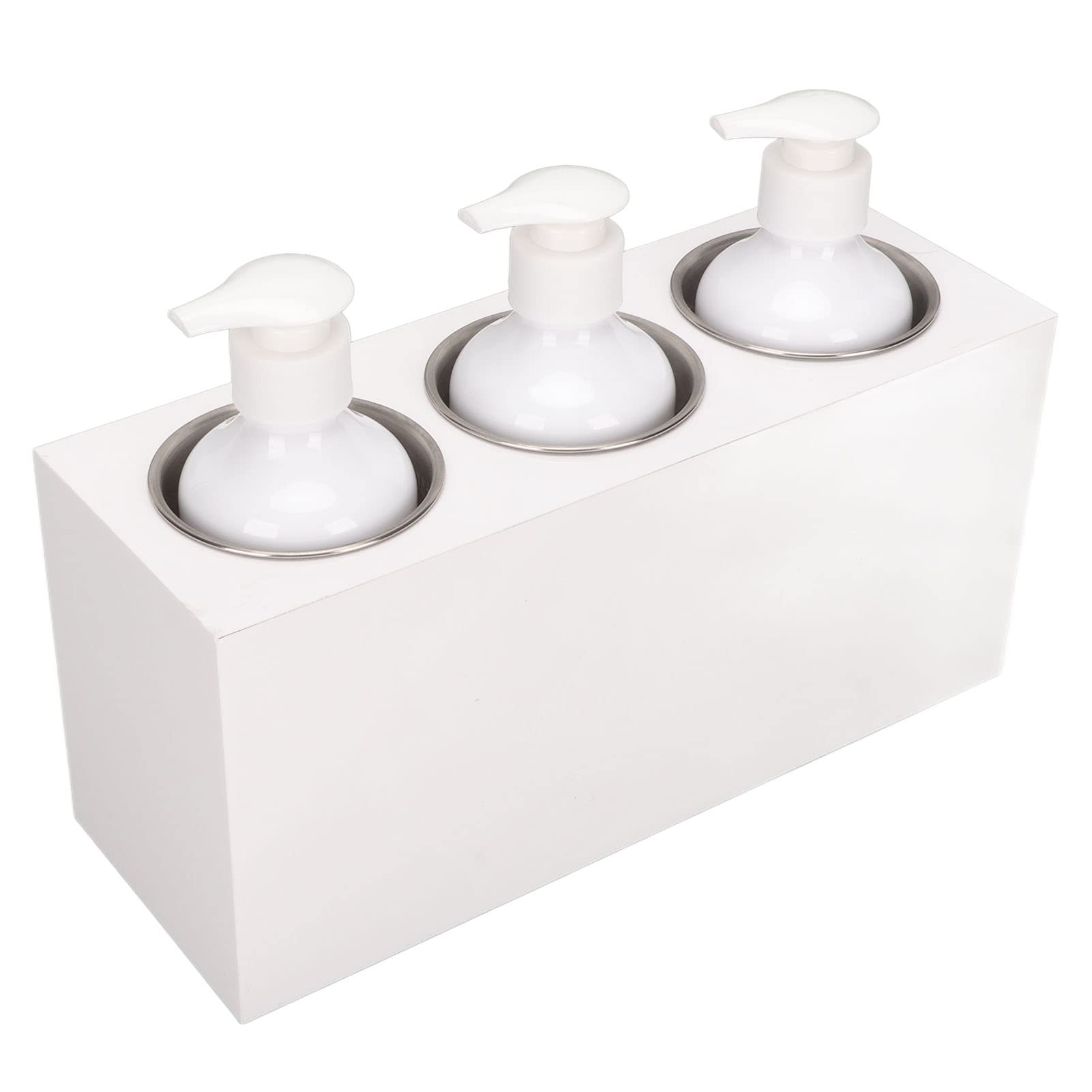 FOSA Professional Massage Oil Warmer with Timer - 3 Bottle Lotion Cream Heater, 9 Temperature Settings for Salon & Spa Use - Perfect for Deep Tissue, Swedish, and Hot Stone Massage Therapies