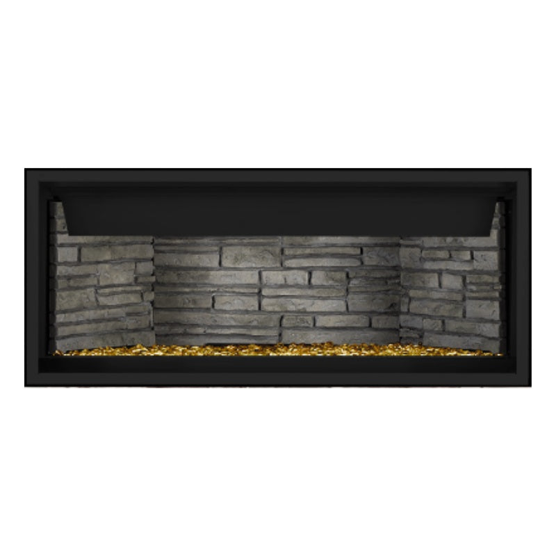 Napoleon Ascent Premium 46 Linear Direct Vent Gas Fireplace - BLP46NTE | Modern Home Heating Solution for Living Rooms & Patios