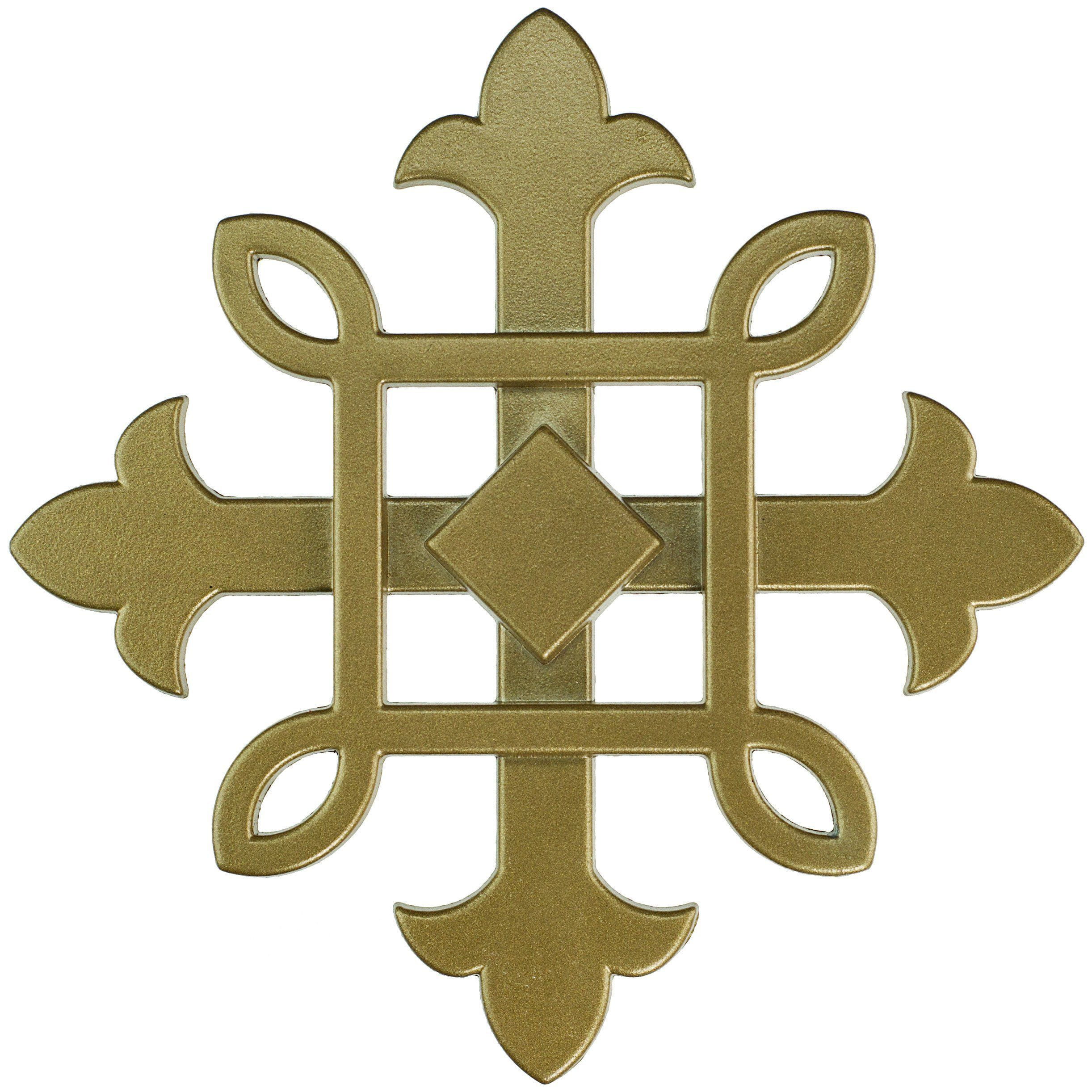 Helser Artigiani Trifecta Finial - Premium Handcrafted Metal Finial for Home Decor, Furniture, Cabinets & Doors - Perfect for Living Room, Bedroom & Office Decor