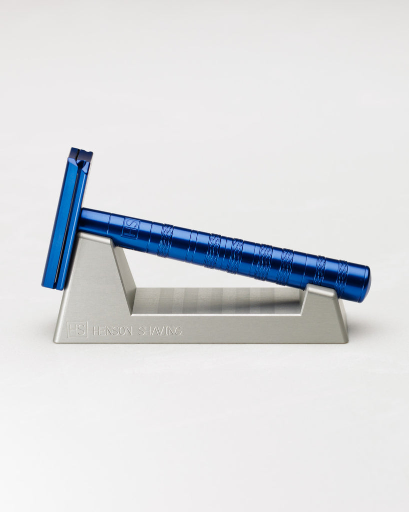 Henson Razor Stand - Premium Shaving Accessory Holder for Safety Razors - Perfect for Bathroom Countertop & Travel Organizer