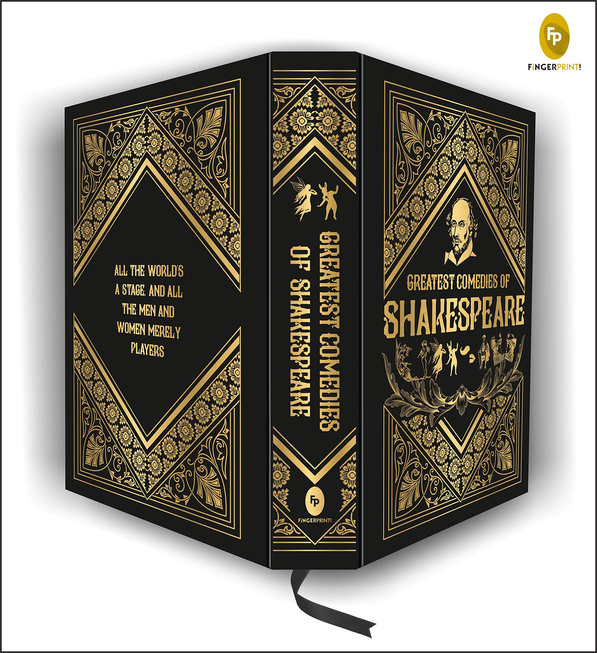 Greatest Comedies of Shakespeare - Deluxe Hardbound Collector's Edition | Classic Literature Books | Perfect for Book Lovers & Theater Enthusiasts