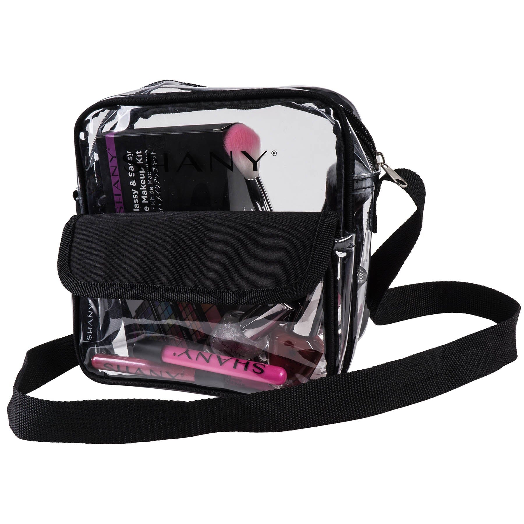 Versatile Clear Cross Body Messenger Bag for Men & Women - Lightweight, Durable & Waterproof - Perfect for Travel, Work & Everyday Use