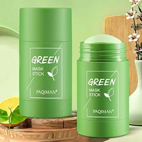 Remetech Green Tea Face Mask Stick - Hydrating & Detoxifying for Glowing Skin - Perfect for Daily Skincare & Spa Nights