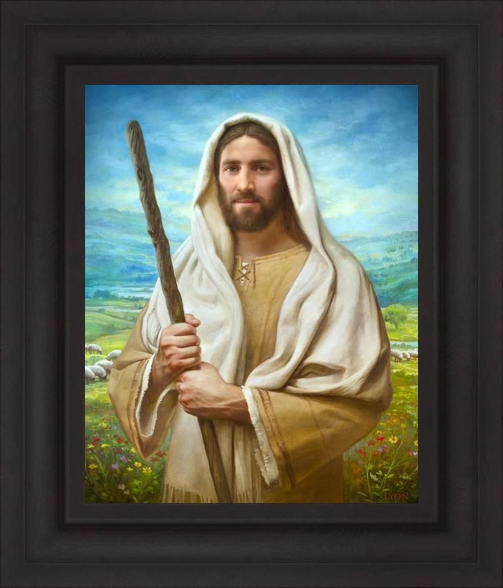 Feed My Sheep by Howard Lyon - Inspirational Christian Art Print for Home, Office & Church Decor - Perfect for Gifts & Spiritual Encouragement