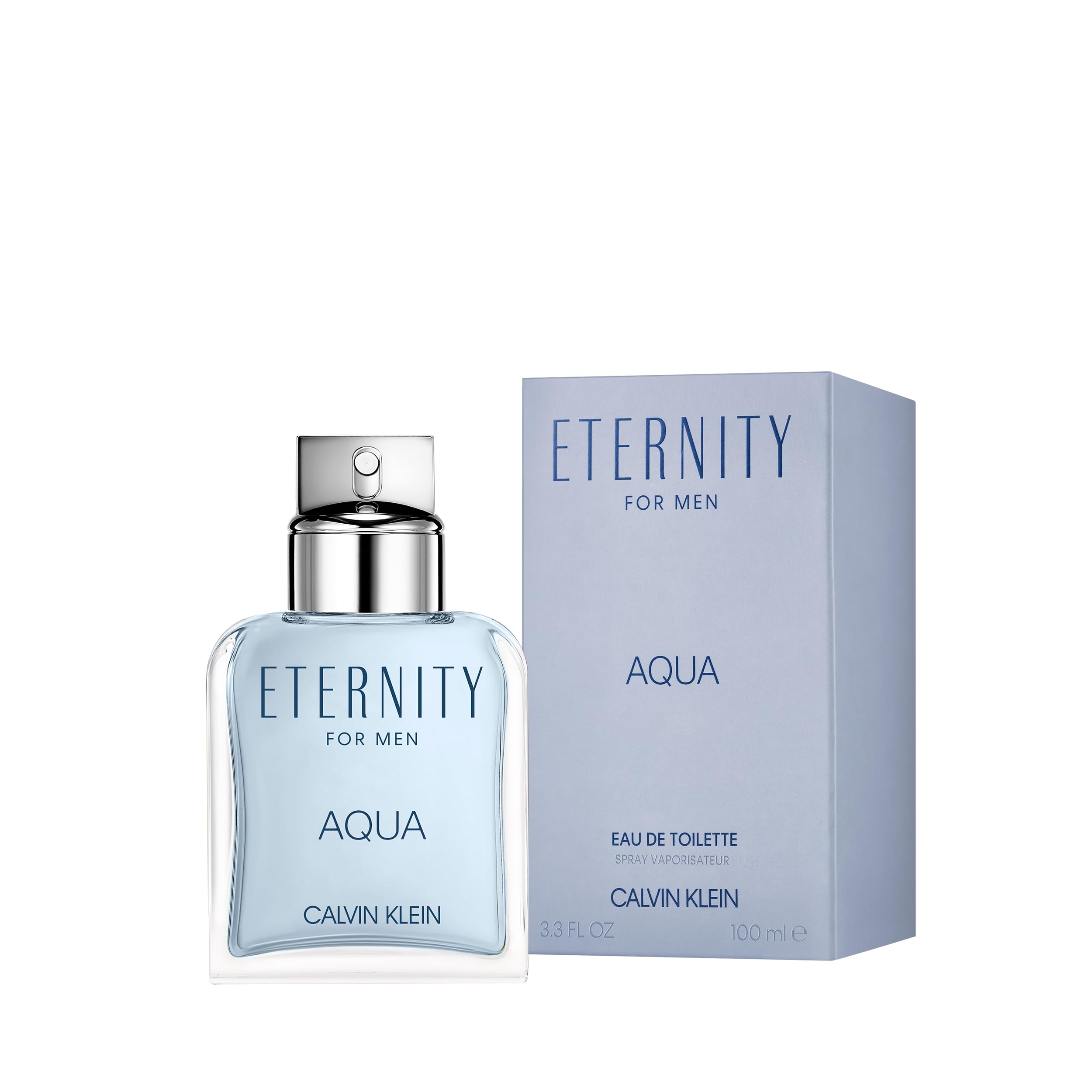 Calvin Klein Eternity Aqua Eau De Toilette for Men | Woody Cologne with Cucumber, Sage & Sandalwood Notes | Long Lasting Fragrance | Perfect for Daily Wear, Office & Date Nights