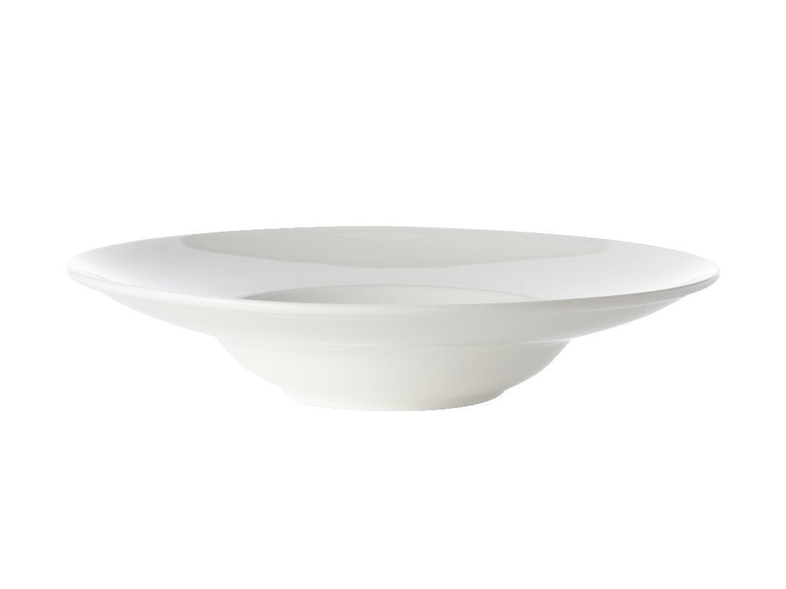 Maxwell & Williams White Basics 30cm Show Plate - Elegant Dinnerware for Formal Dining, Buffets & Special Occasions