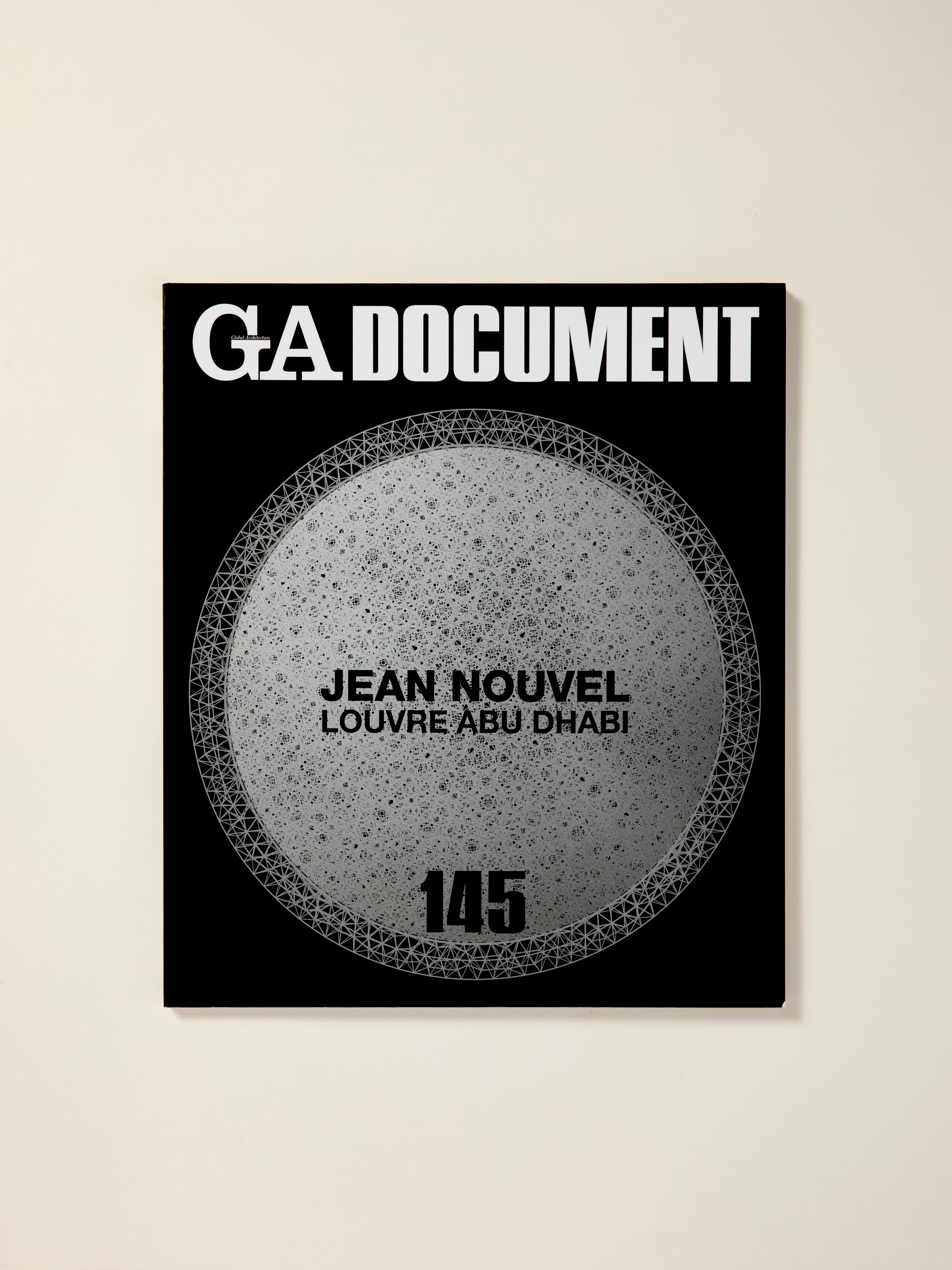GA Document 145: Jean Nouvel - Louvre Abu Dhabi Architecture Book | Design Inspiration for Modern Architects & Art Lovers | Perfect for Studio Decor, Academic Research & Museum Enthusiasts